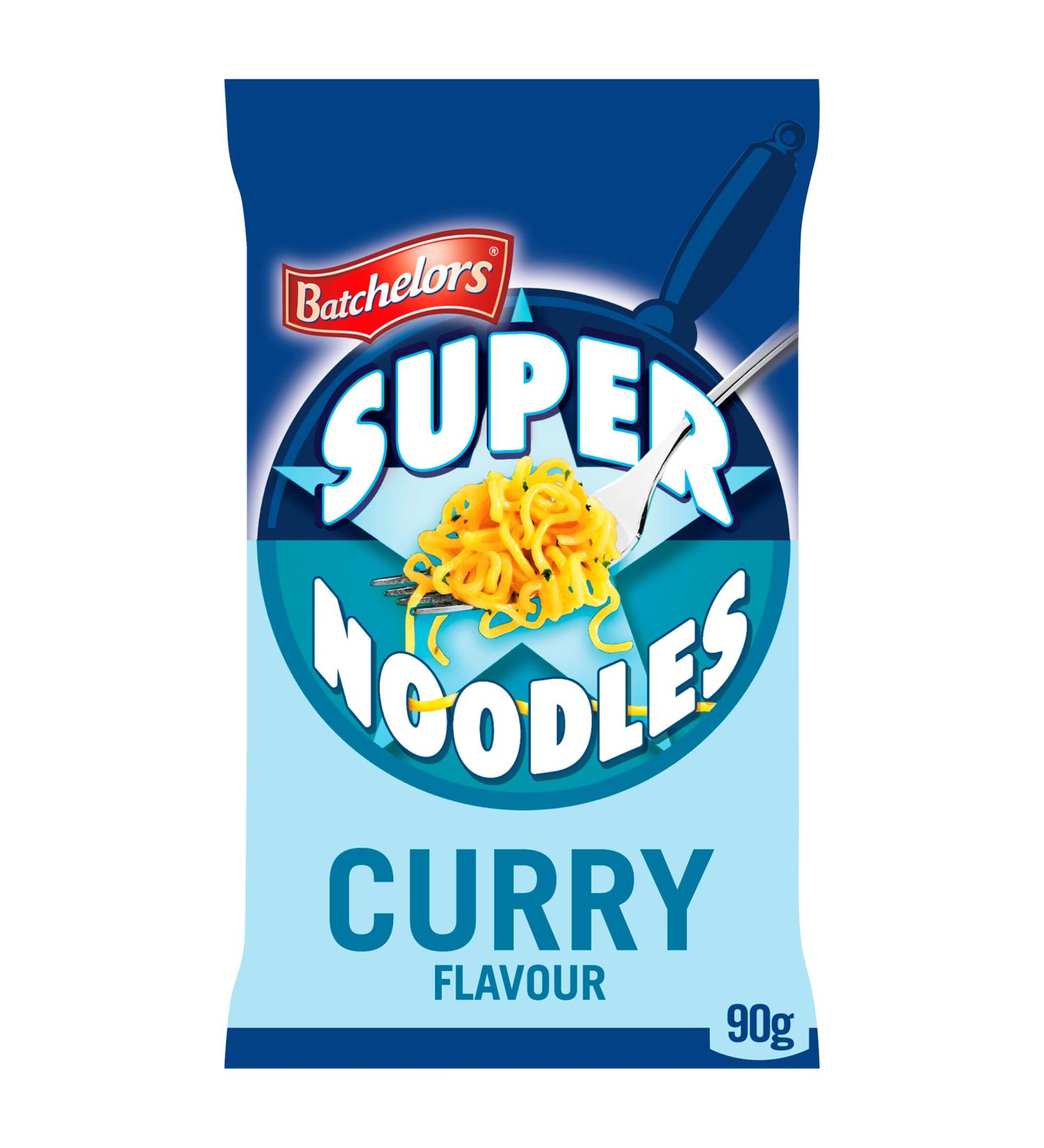 Batchelors Batchelors Super Noodles curry flavor 90g bag