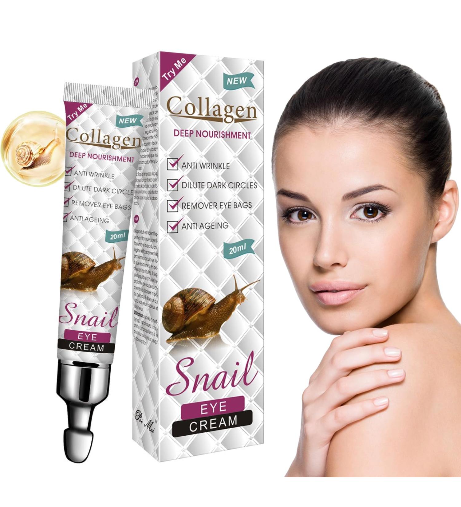 Eye Contour Cream Anti-Wrinkle Eye Cream Drooping Eyelids Eye Cream to Eliminate Bags Under the Eyes Bags Around the Eyes Reduce Dark Circles and Anti-wrinkle 20ML - Buy Online on GoSupps.com