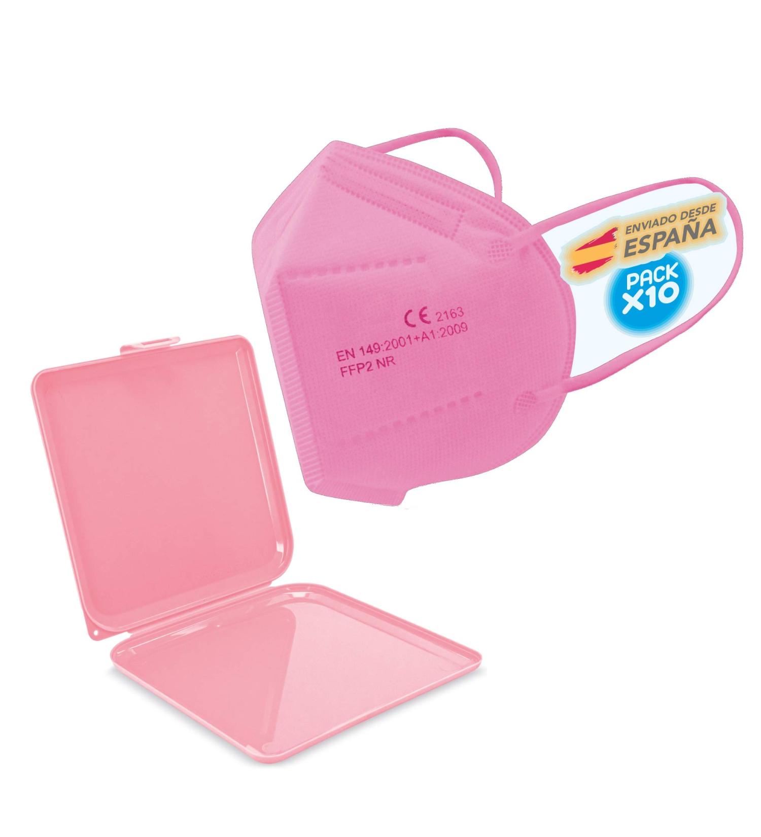 Energy Fusion Mask Box Set | 10 Pink Masks Included | Ideal for School & Office on the Go | Stylish Storage Solution - Buy Online on GoSupps.com
