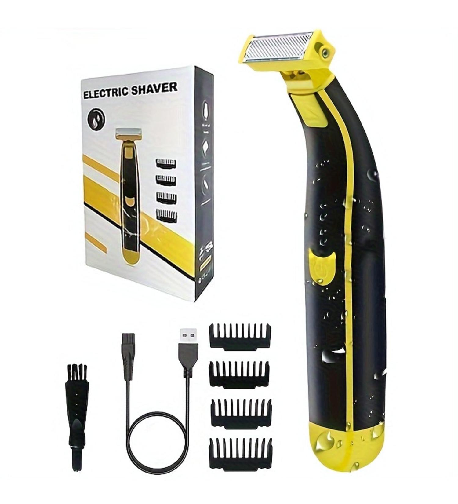 Buy Electric Shaver for Men & Women | Wet & Dry USB Rechargeable Body Trimmers | Travel-Friendly Hair Removal - Buy Online on GoSupps.com