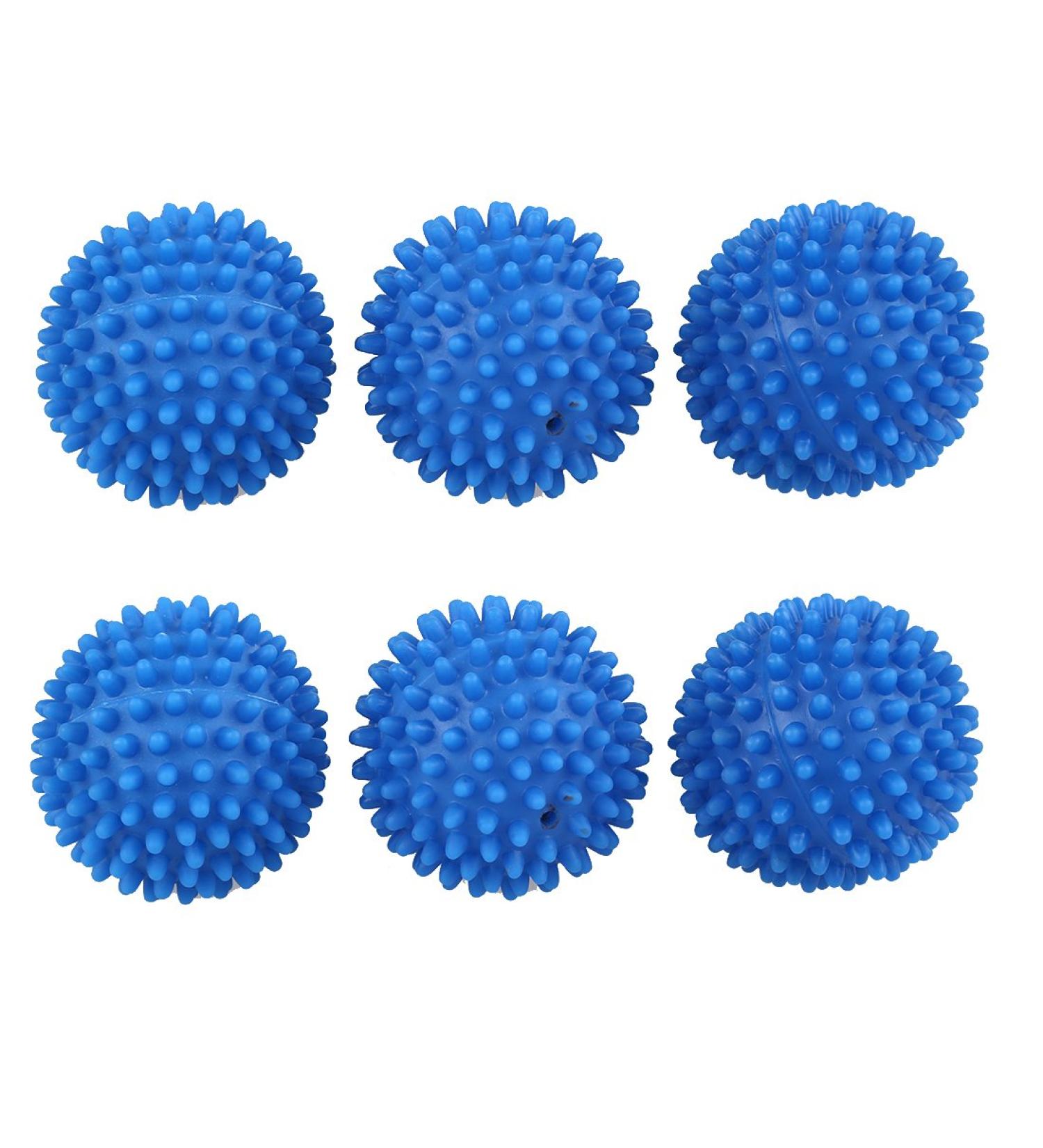Plauauyt 6 x Blue Reusable Dryer Balls Ball - Buy Online on GoSupps.com