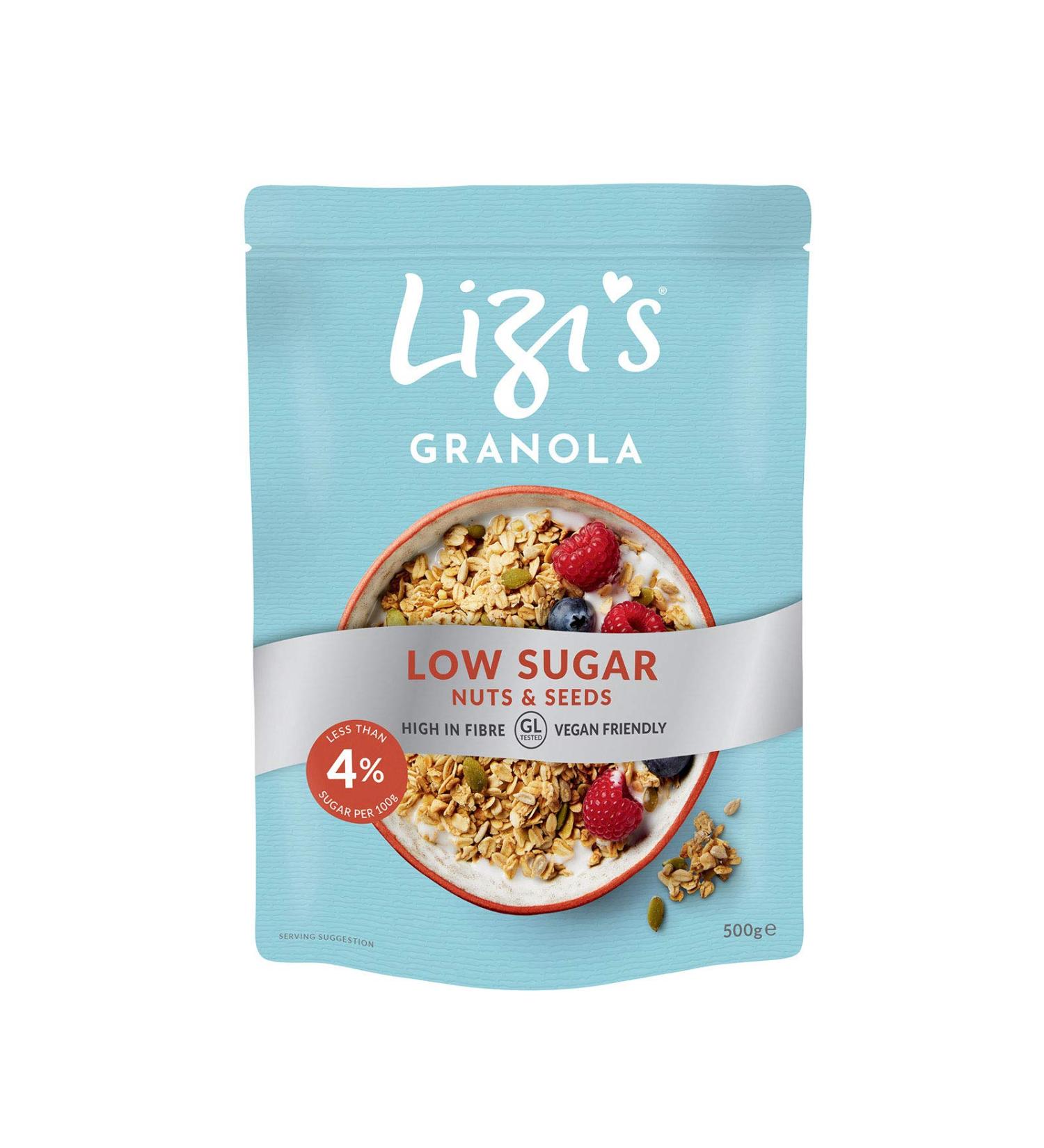 Lizi de Faible teneur en sucre Granola 500g x 1