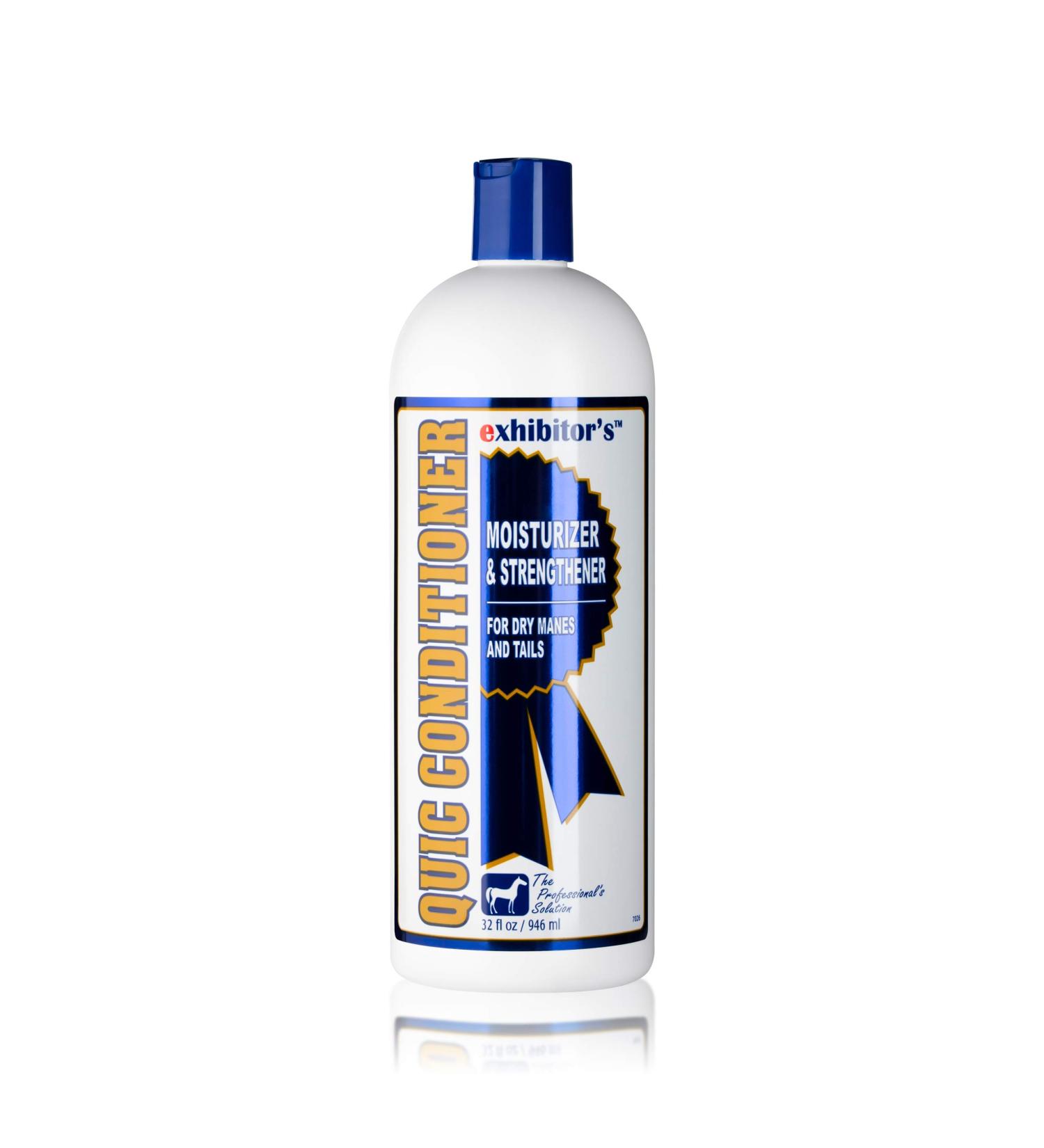 Exhibitor's Quic Conditioner 32 oz - For All Coat Colors - White - Buy Online on GoSupps.com