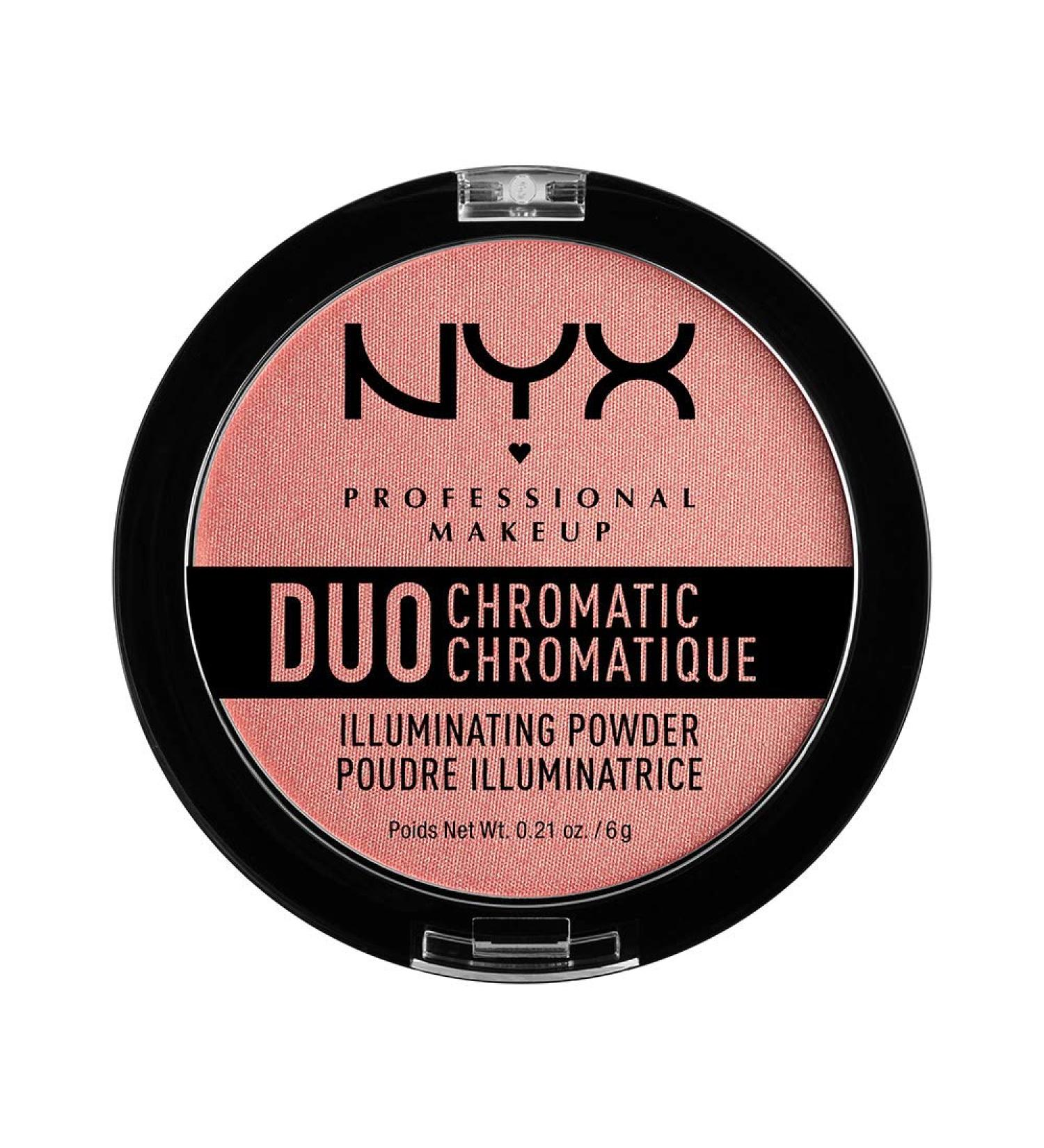 NYX Duo Chromatic Illuminating Powder Crushed Bloom - Radiant Highlighter - Buy Online on GoSupps.com
