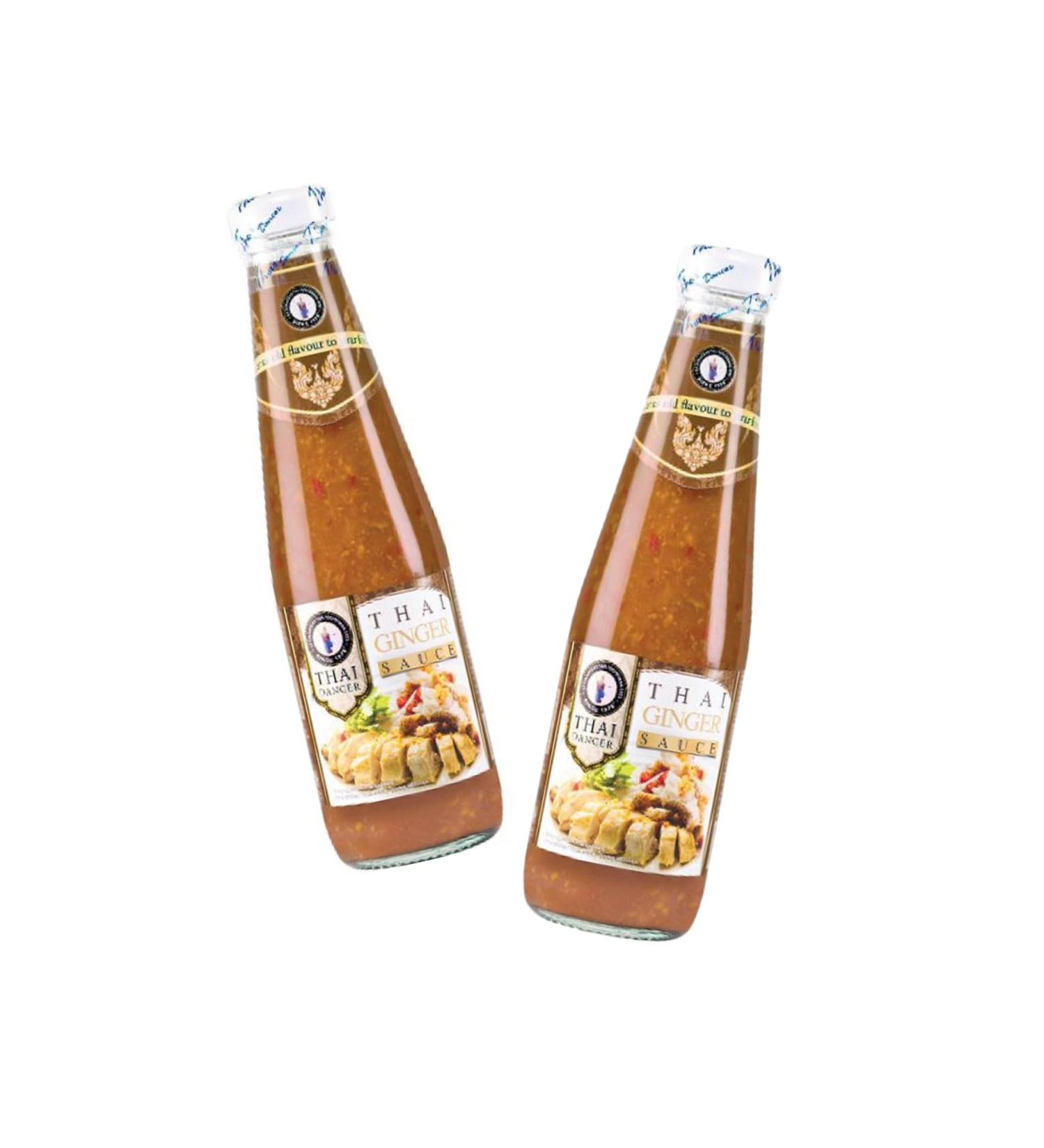 THAI DANCER Lot de 2 bouteilles de sauce tha landaise authentique au gingembre OG ASIA 600 ml - Buy Online on GoSupps.com