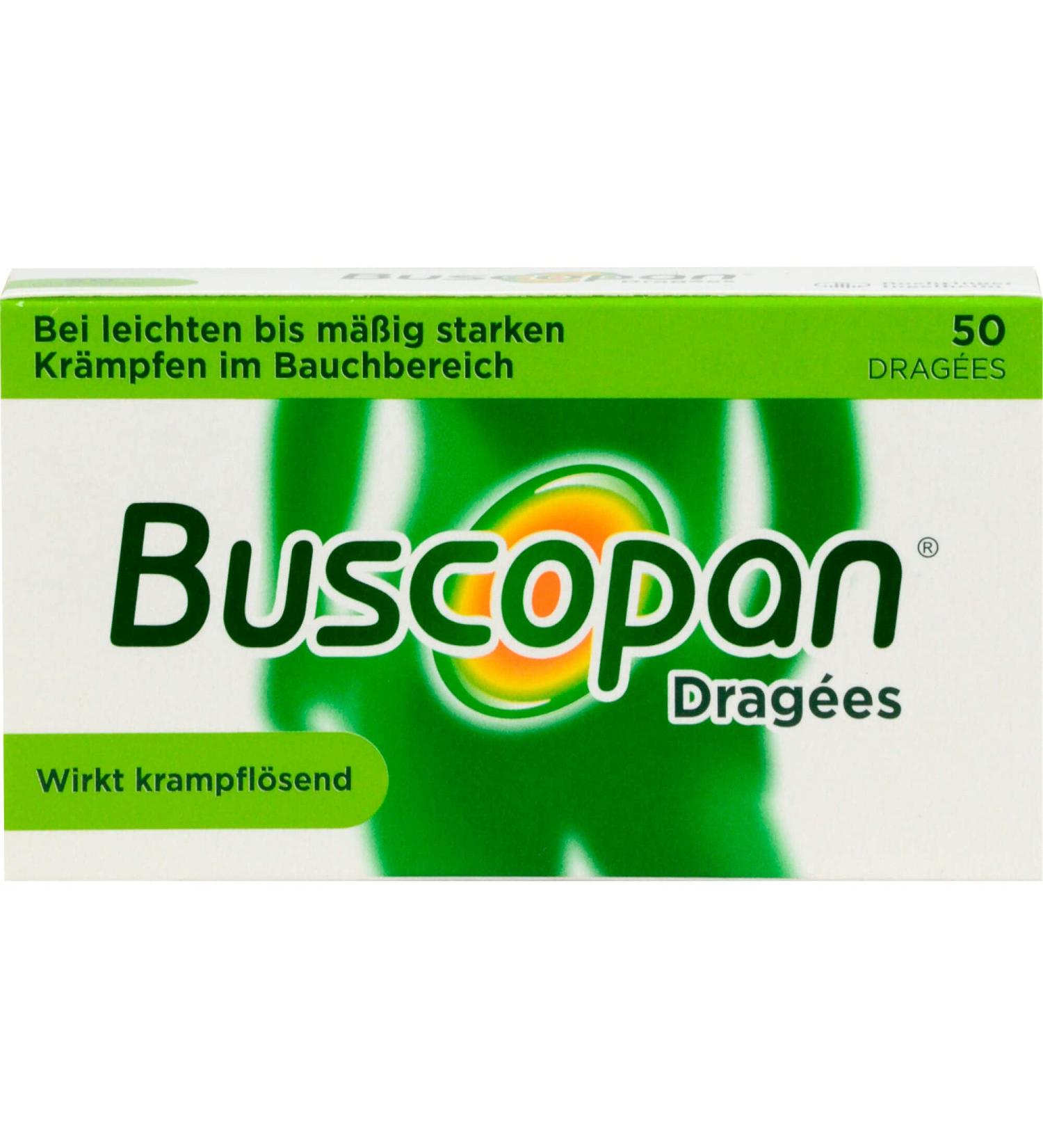 Buy Buscopan Dragees 50 ST - Effective Relief for Abdominal Pain | Fast International Shipping - Buy Online on GoSupps.com