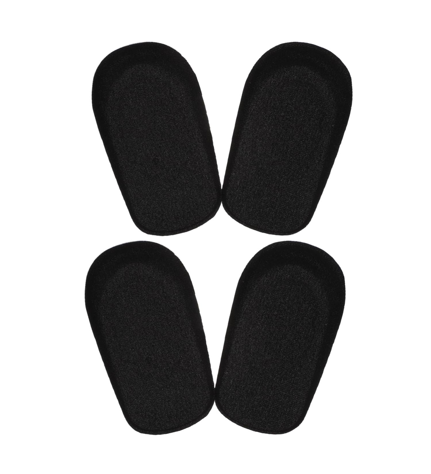FRCOLOR Height Increasing Insoles - 4pcs Breathable Heel Lifts for Men | Invisible Shoe Height Enhancers | Athletic Foot Support - Black 11X6X1.5CM - Buy Online on GoSupps.com