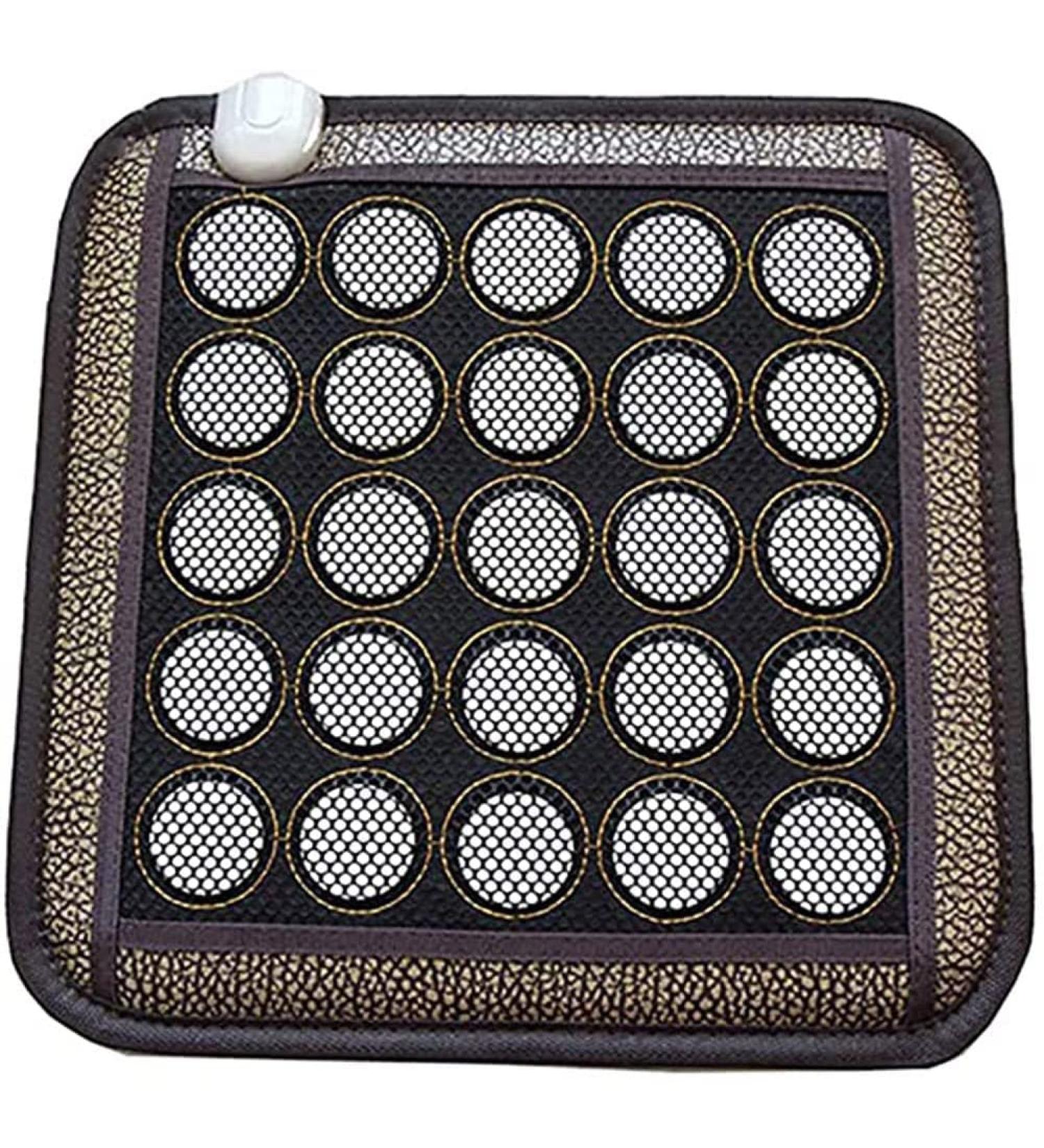 Wide Infrared Heating Pad & Tourmaline Heat Mat | Smart Temperature Control for Pain Relief (45x45 cm) - Buy Online on GoSupps.com