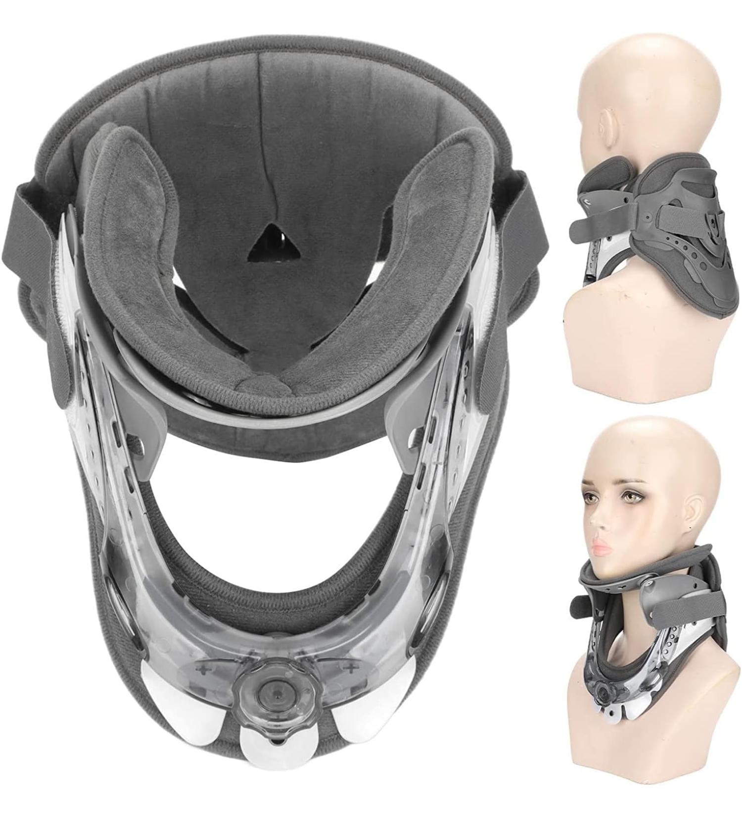 Ininosnp Cervical Neck Traction Device - Adjustable Neck Support Brace for Pain Relief & Comfort - Buy Online on GoSupps.com