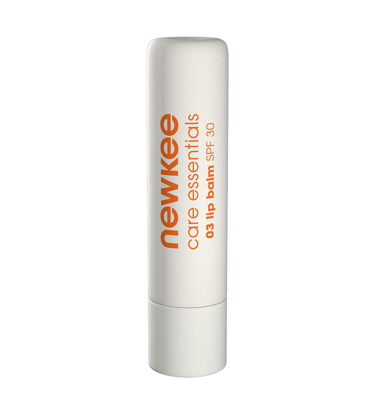 Newkee Lip Balm (4.7g) - SPF 30 Vegan Lip Care by Manuel Neuer & Angelique Kerber | Protect Against Dry Lips - Buy Online on GoSupps.com