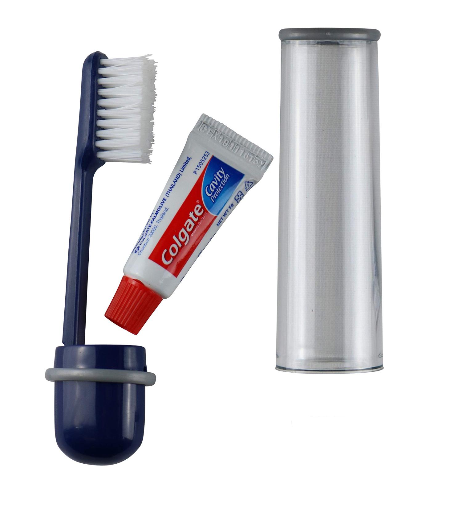 Cao Travel Toothbrush with Toothpaste - Compact Portable Dental Care for Travelers | Buy Online Worldwide - Buy Online on GoSupps.com