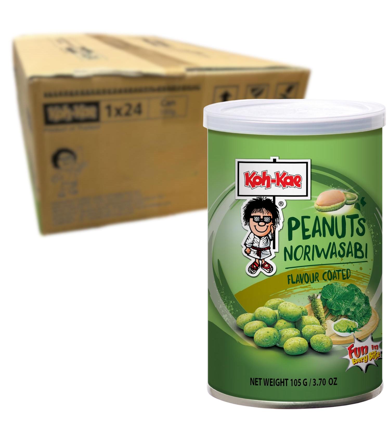 KOH-KAE - Cacahu tes avec Wasabi Nori - Multipack (24 X 105 G) - Buy Online on GoSupps.com