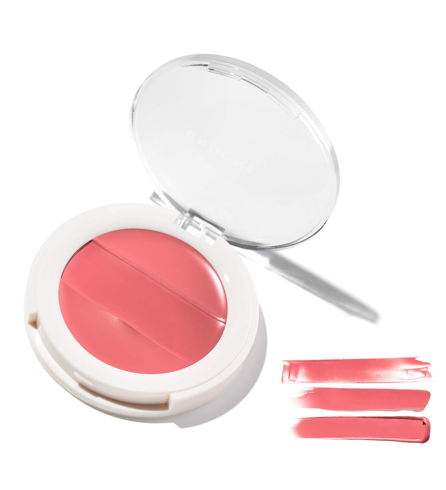Undone Beauty Lip to Cheek Palette | 3-in-1 Cream with Coconut Extract | Vegan & Cruelty Free | Rosy Glow - Buy Online on GoSupps.com