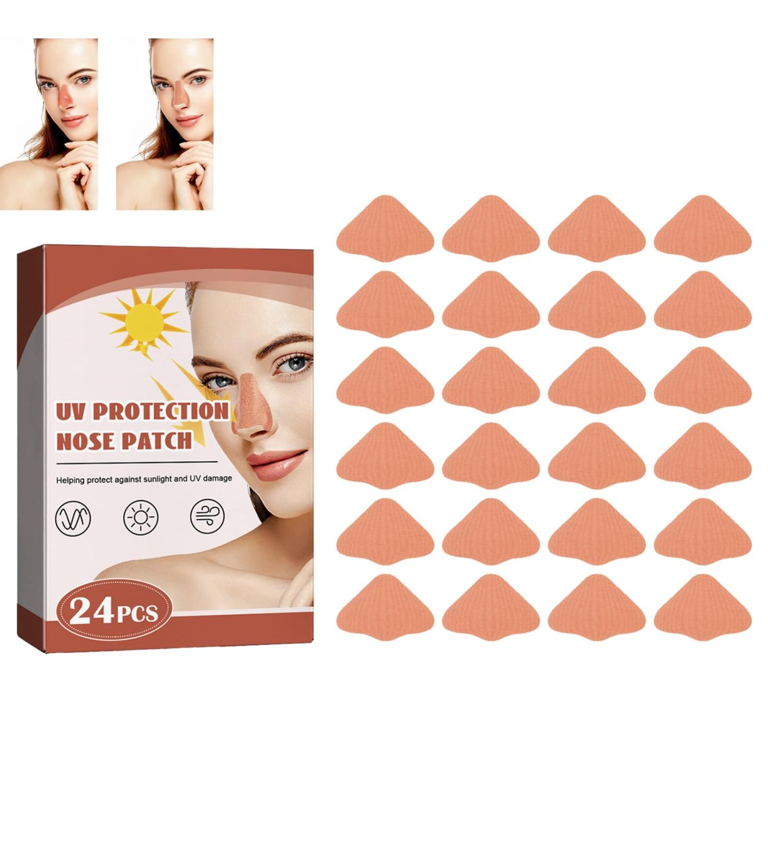 Sun Nose Plasters - UV Protection Nose Patches for Outdoor Use | 24PCs for Men & Women - Buy Online on GoSupps.com
