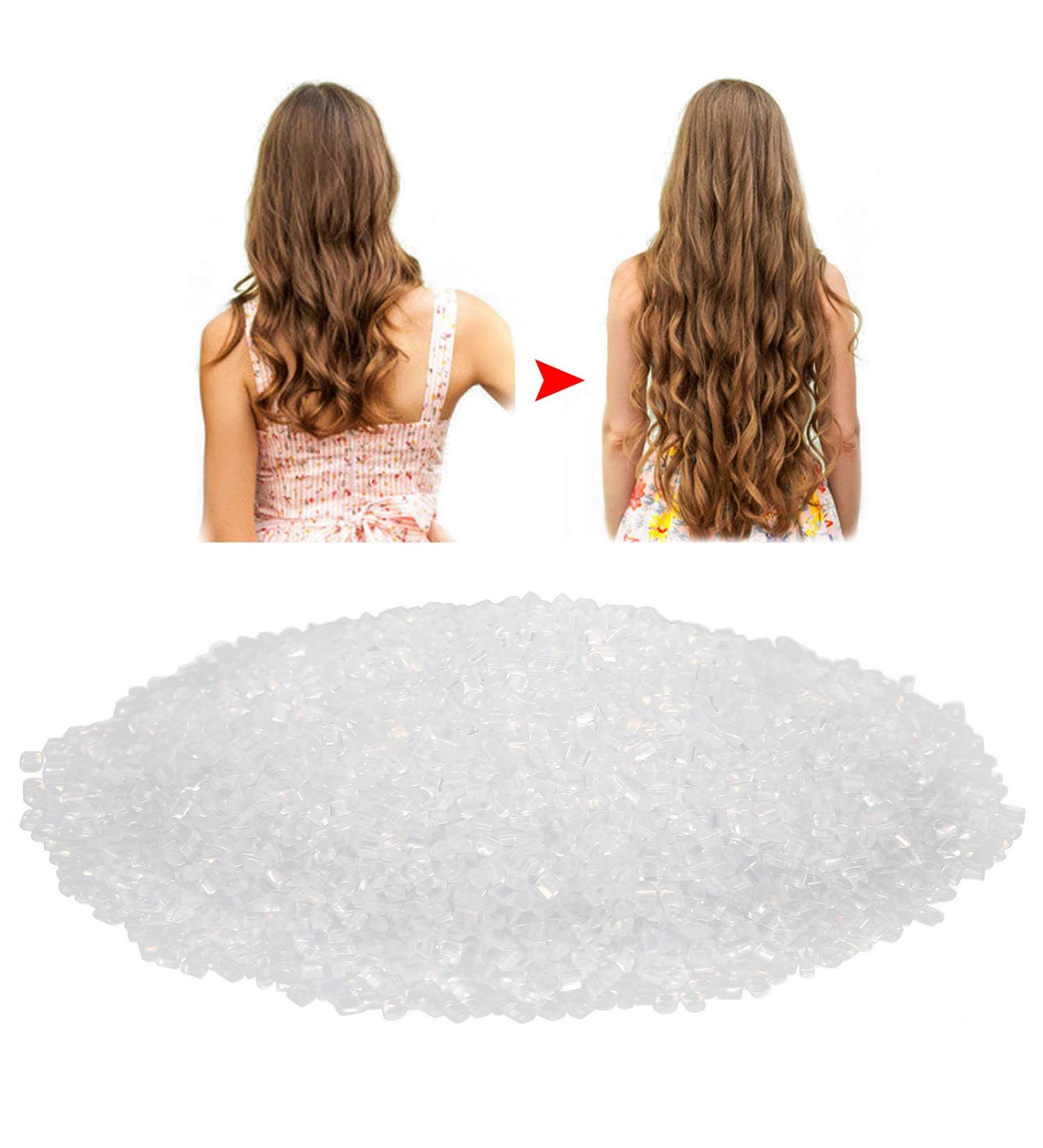 Keratin Hair Extension Glue Pearls - Transparent DIY Fusion Granules for Multi-Purpose Use - Buy Online on GoSupps.com