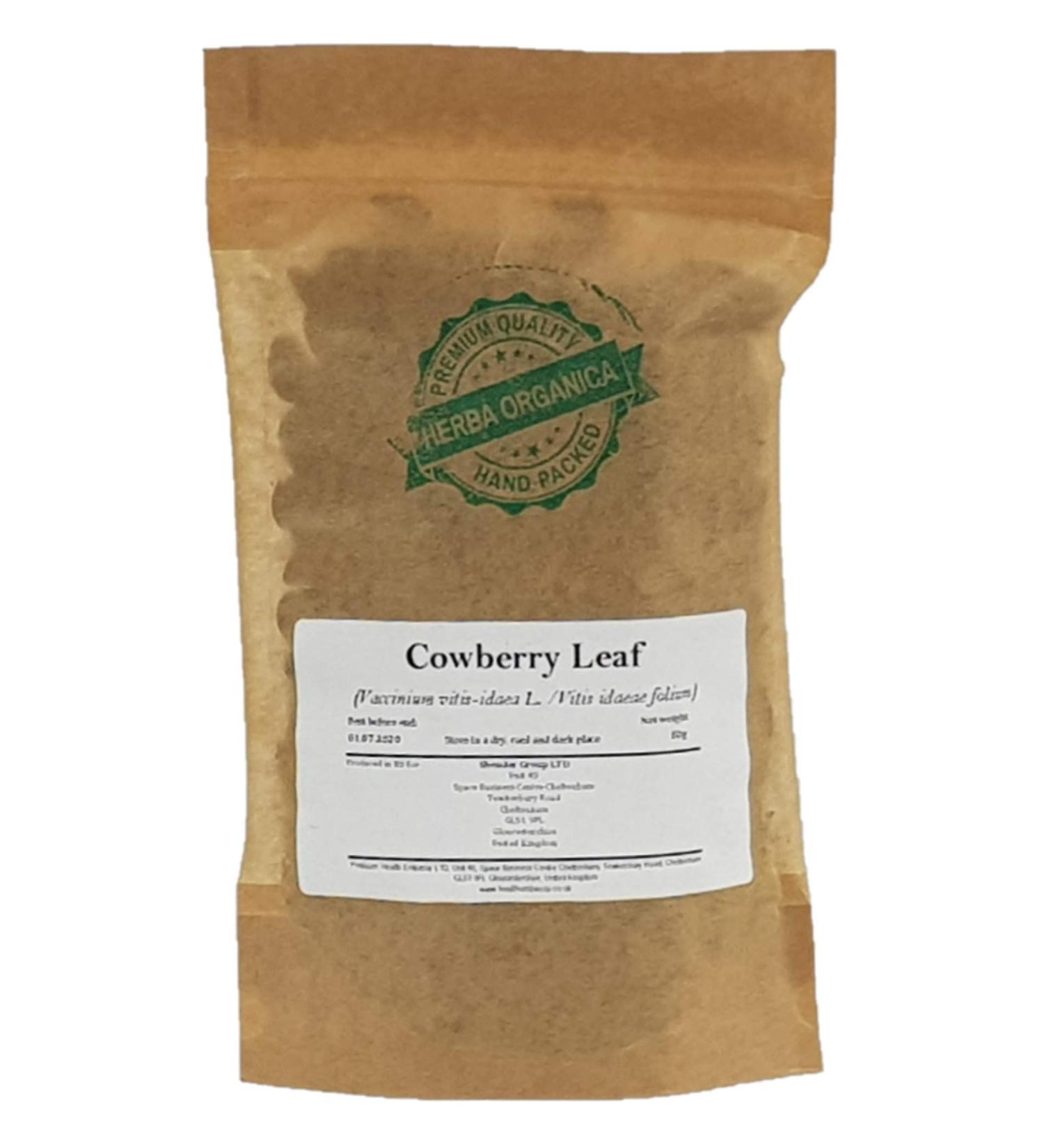 Herba Organica - Cowberry Leaf - Vaccinium Vitis-Idaea L - Lingonberry Partridgeberry (100g)