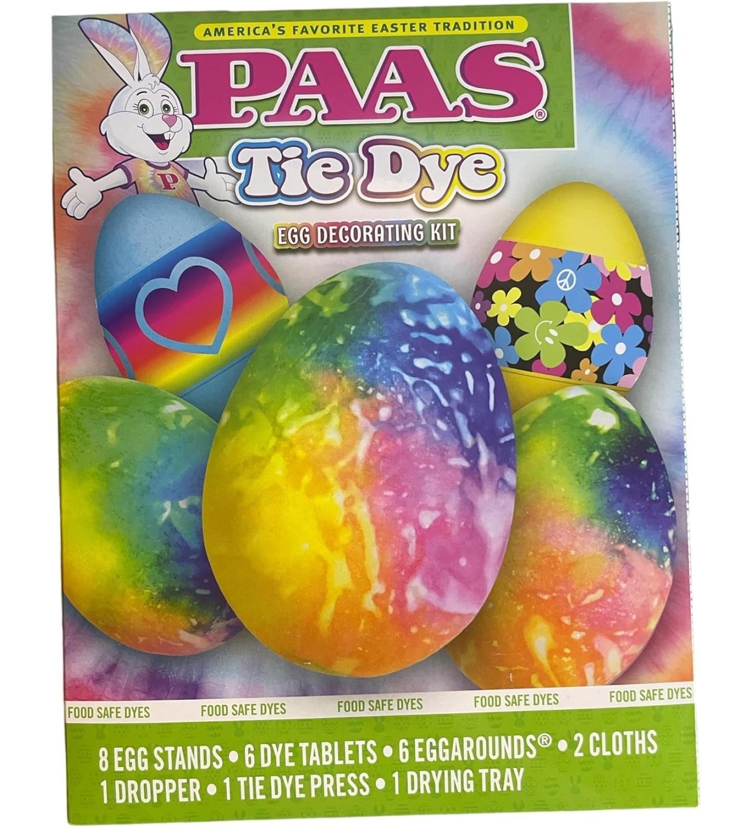 PAAS Tie Dye Egg Decorating and Dye Kit - Buy Online on GoSupps.com