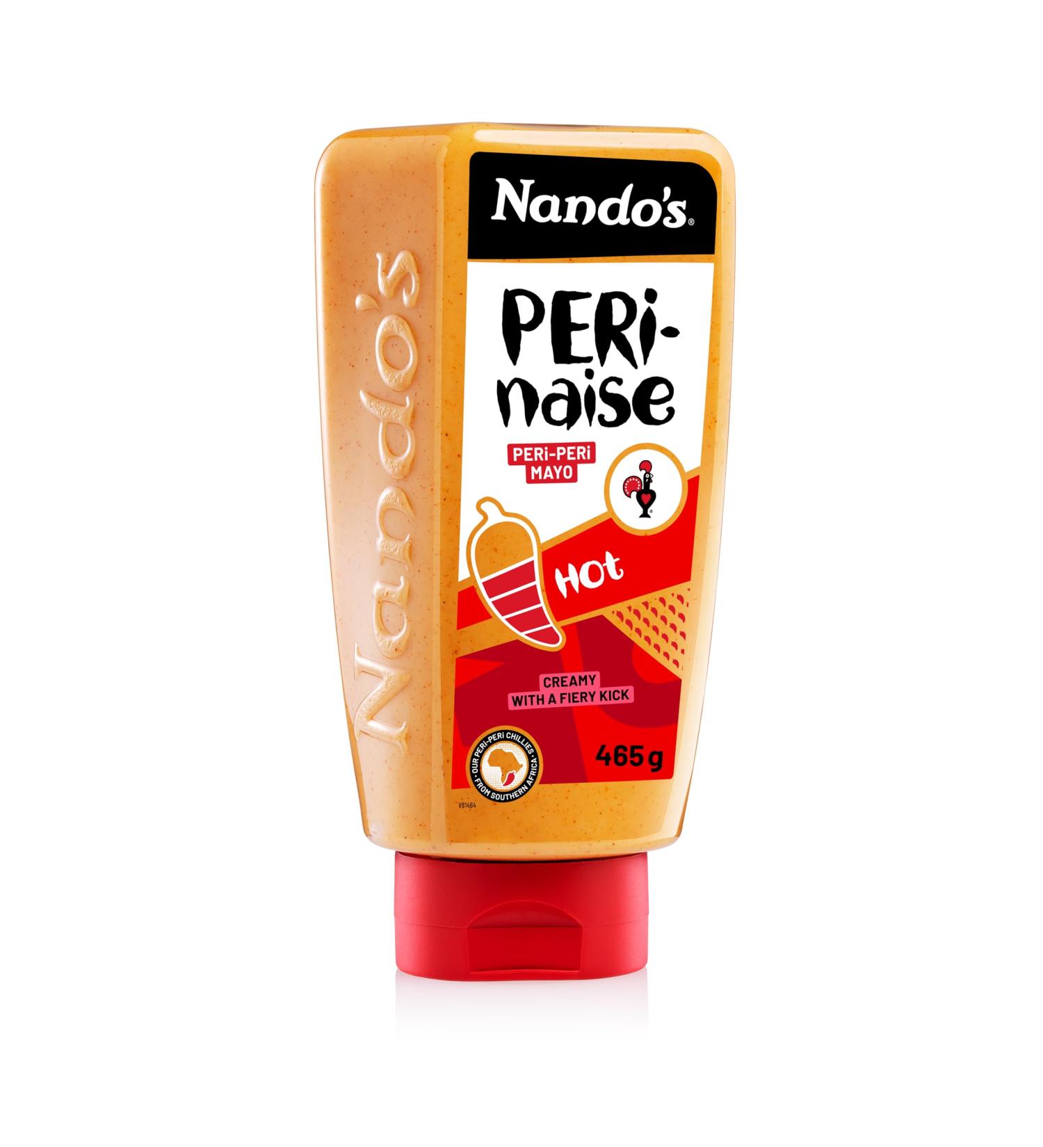 ALL ABOUT FOOD LTD Nandos PERinaise Hot 465g 6 x 465g