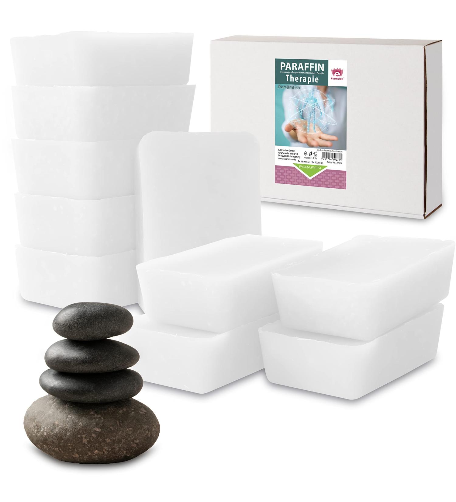 Kosmetex Paraffin Therapy for Rheumatic Relief | Paraffin Baths for Joints | Perfume-Free 10x500ml - Buy Online on GoSupps.com