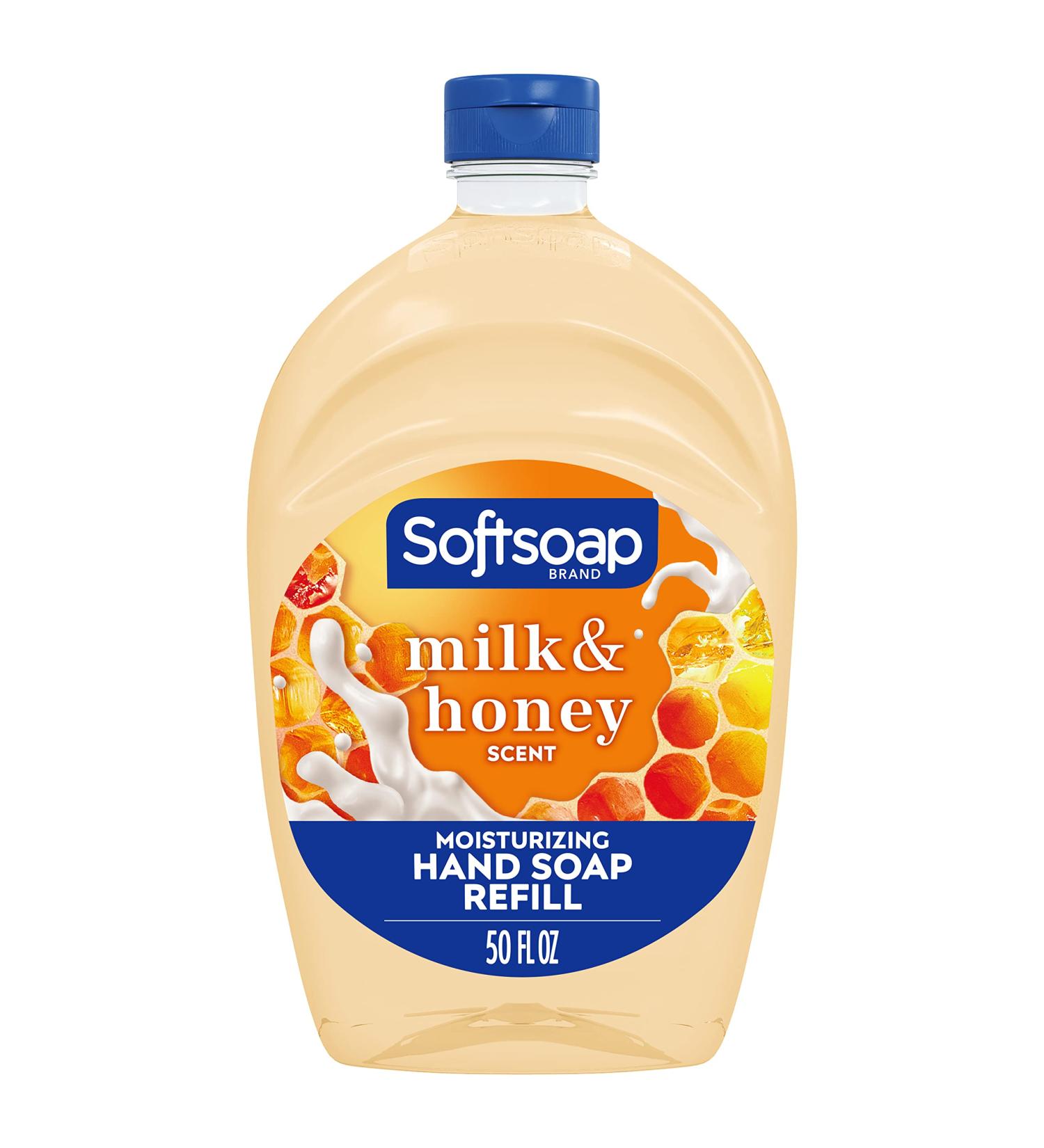 Softsoap Milk & Honey Scented Liquid Hand Soap Refill - 50 oz - Buy Online on GoSupps.com