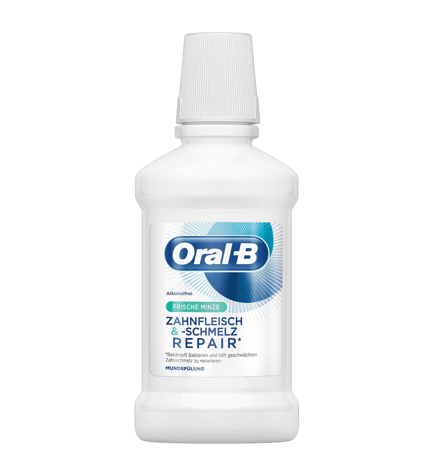 Oral-B Gums & Enamel Mouthwash Fresh Mint 250ml - Strengthen Gums & Protect Enamel | Buy Internationally - Buy Online on GoSupps.com