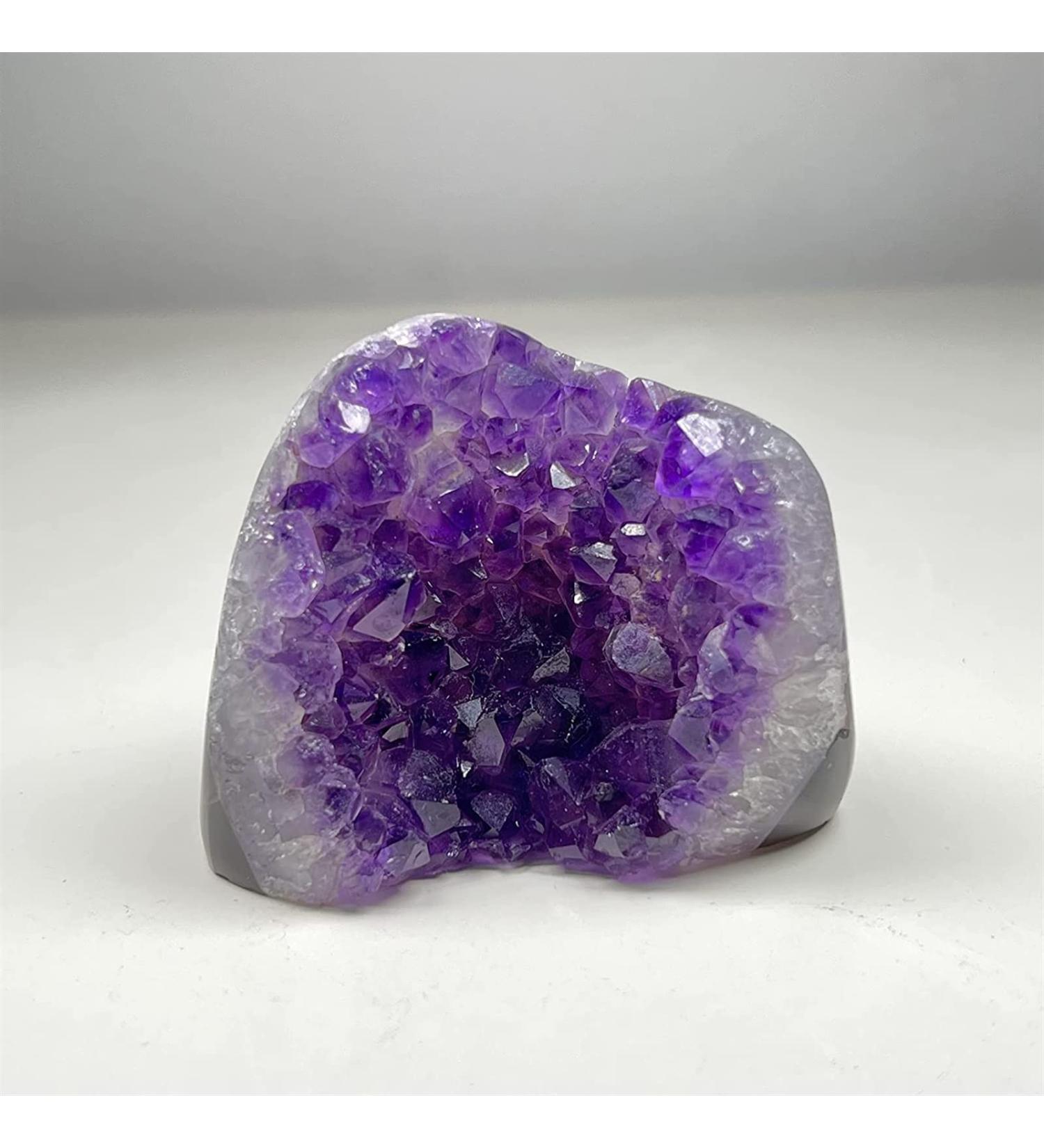 Amethyst Rough Stone Natural Crystal Quartz Uruguay Amethyst Home Decoration - Buy Online on GoSupps.com