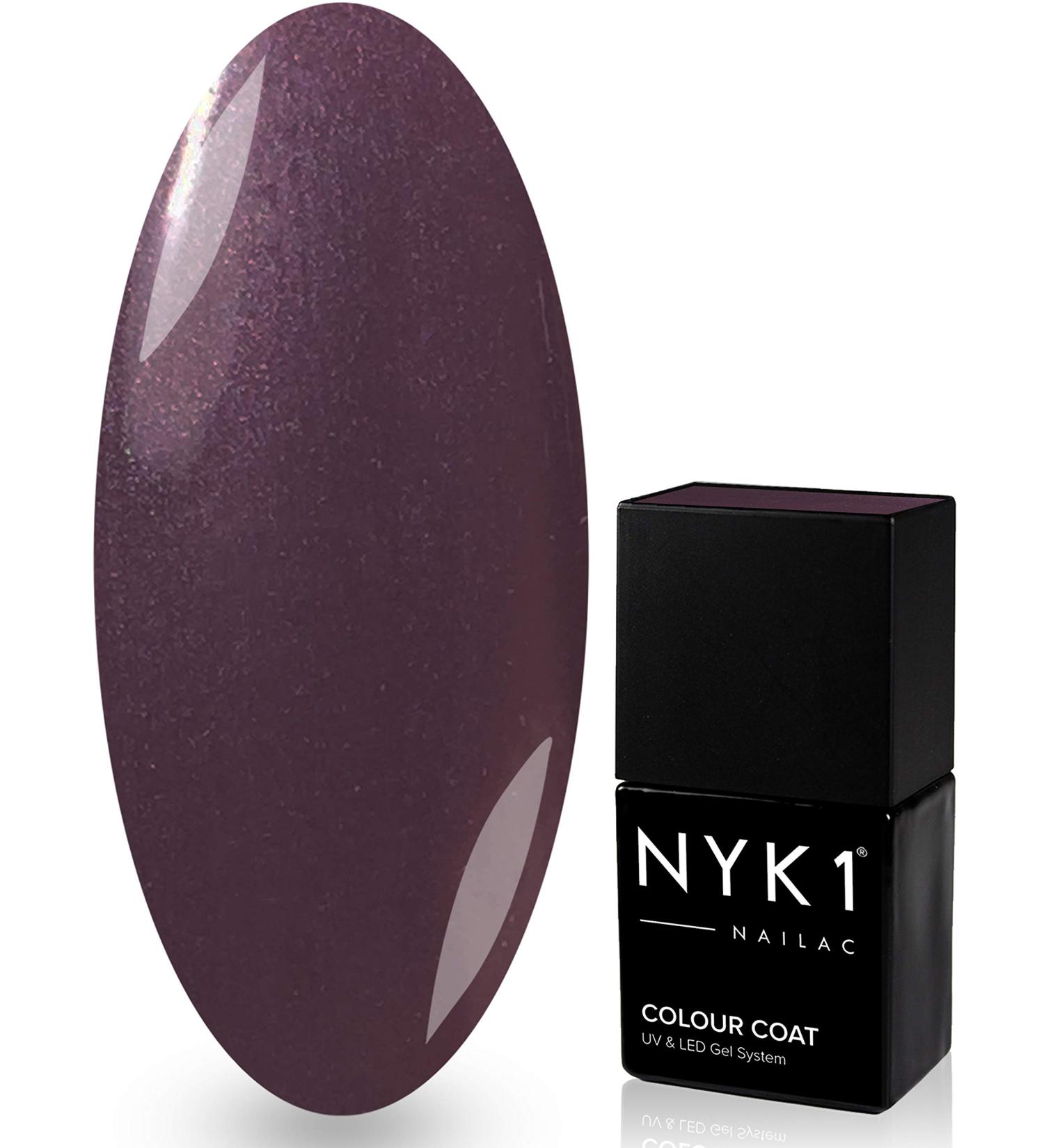 NYK1 NAILAC - PURPLE PASTEL - Professional Gel Nail Polish - UV and LED Drying - Quick Soak Off Gel Polish 10ml - Over 100 Gel Nail Polish Nailac Colours to Choose From! - Buy Online on GoSupps.com