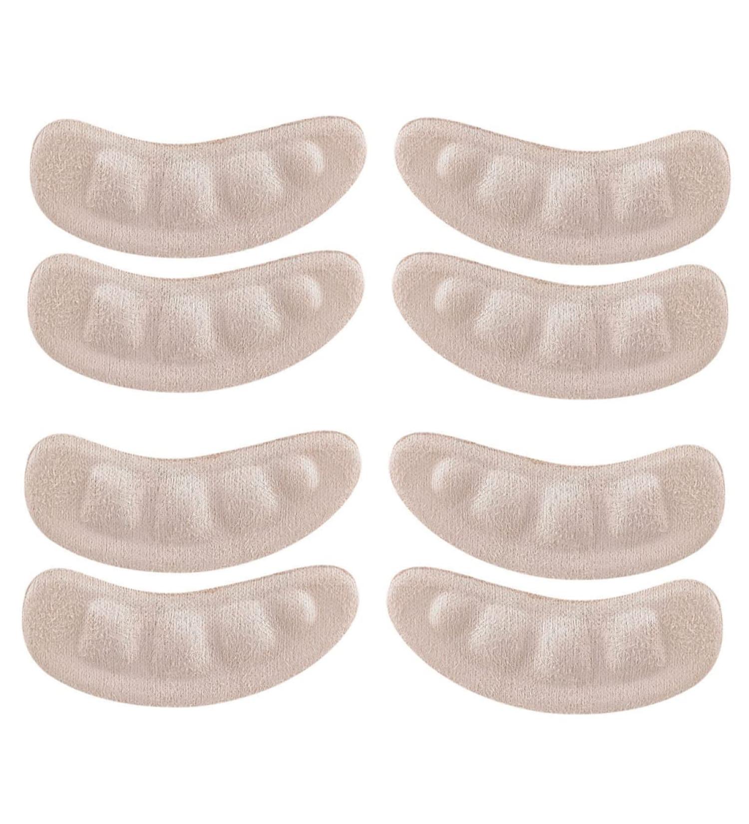 FRCOLOR Non-Slip Shoe Pads - 12 Pairs Adhesive Foam Cushion Inserts for Feet Sweat Absorbent Grip Pads for Forefoot & Heel Protection - Buy Online on GoSupps.com