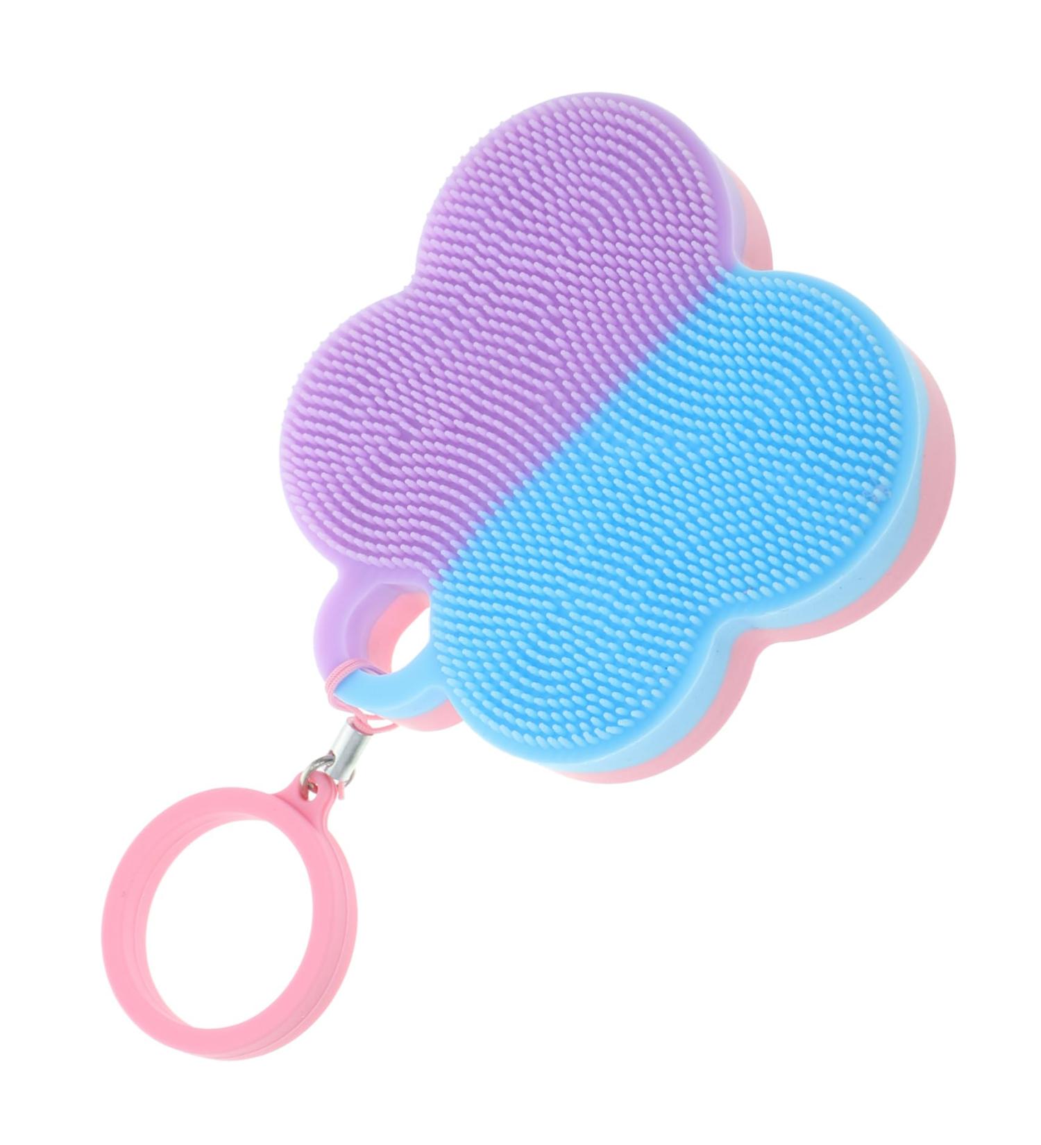Beaupretty Silicone Facial Cleansing Brush - Handheld Face Scrubber for Sensitive Skin | Soft Massager & Face Wash Brush | Love Heart Design | Perfect for International Shipping - Buy Online on GoSupps.com