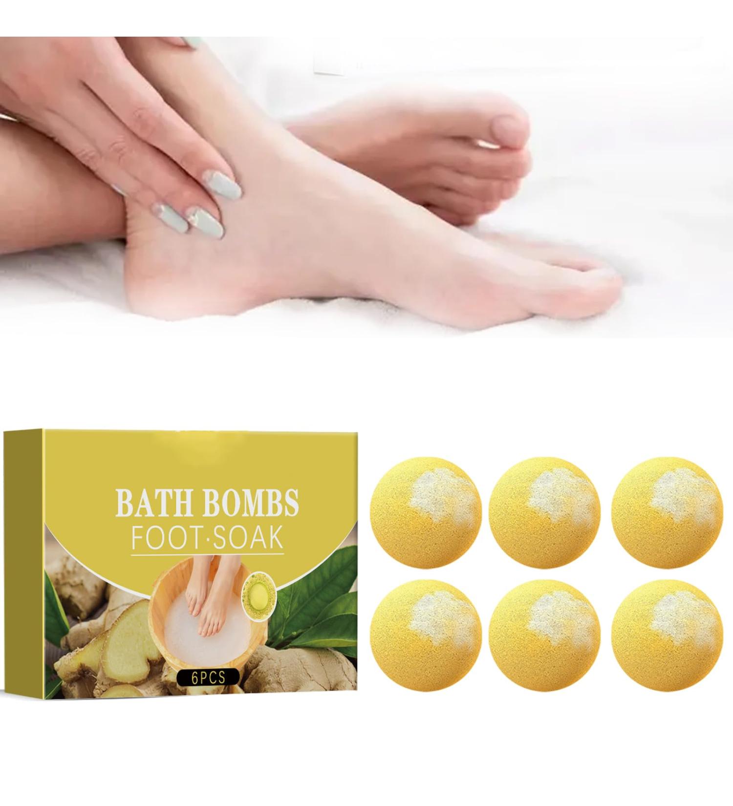 Foot Bath Bombs Bath Bombs Essential Oil Foot Bath Handmade Foot Bath Bath Bombs with Essential Oils Bubble Baths with Pure Natural Essential Oils Gift Idea - Buy Online on GoSupps.com