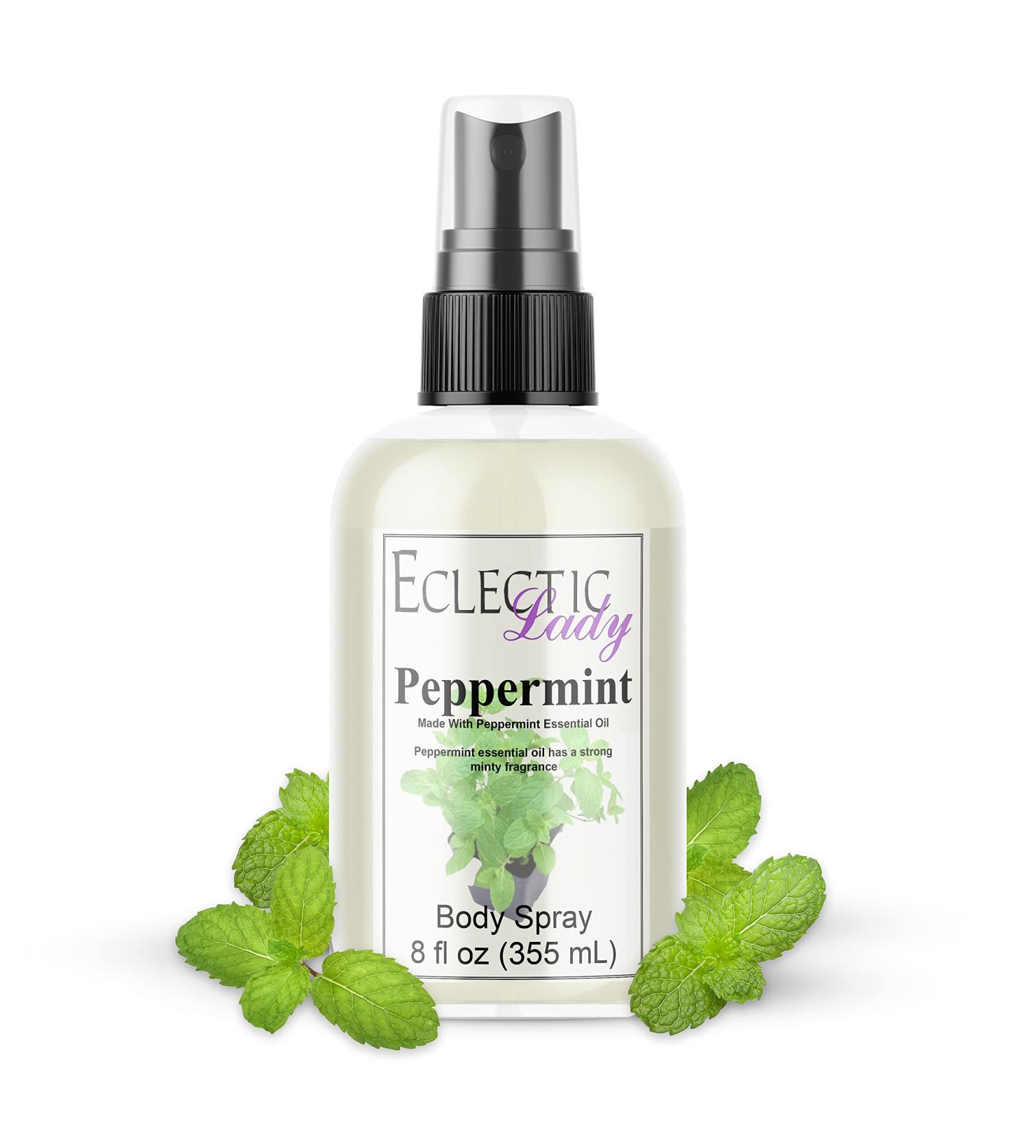 Peppermint Essential Oil Body Spray 8 ounces Body Mist for Women with Clean Light & Gentle Fragrance Long Lasting Perfume with Comforting Scent for Men & Women Cologne with Soft Subtle Aroma For Regular Strength 8 Fl Oz (Pack of 1) - Buy Online on GoSupps.com
