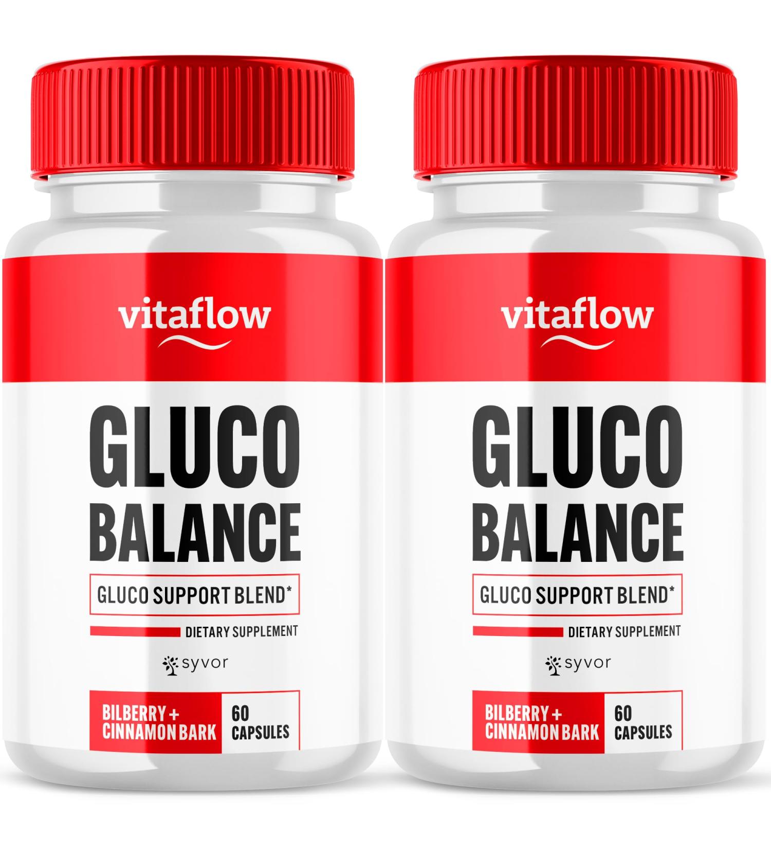 (2 Pack) Vitaflow Balance Support Supplement Capsules Official VitaFlow Support Supplements Pills with All Natural Premium Ingredients Vita Flow Advanced Glyco Balance for Men & Women (120 Capsules) - Buy Online on GoSupps.com