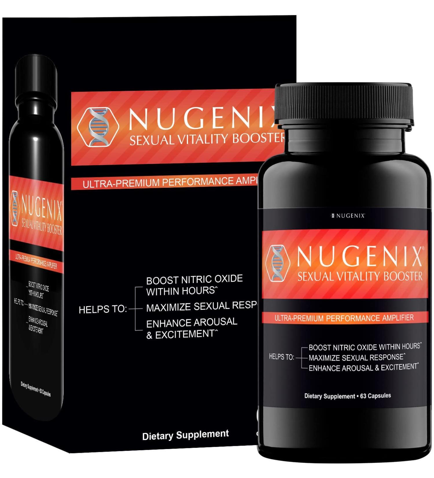 Nugenix Booster - Ultra Premium Nitric Oxide Supplement for Performance | 63 Capsules - Buy Online on GoSupps.com