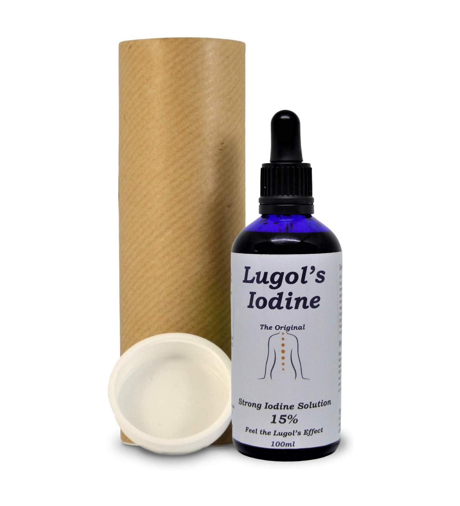 100ml 15% Lugols Iodine Solution - Max Strength - Original and True Lugols