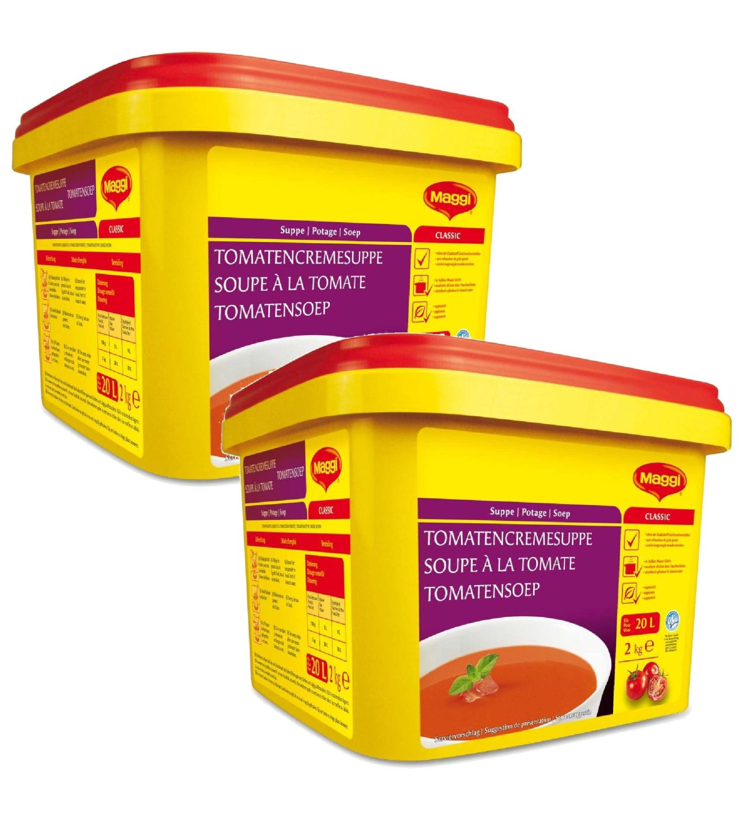 Maggi tomato cream soup 2 kg 2 x 2kg