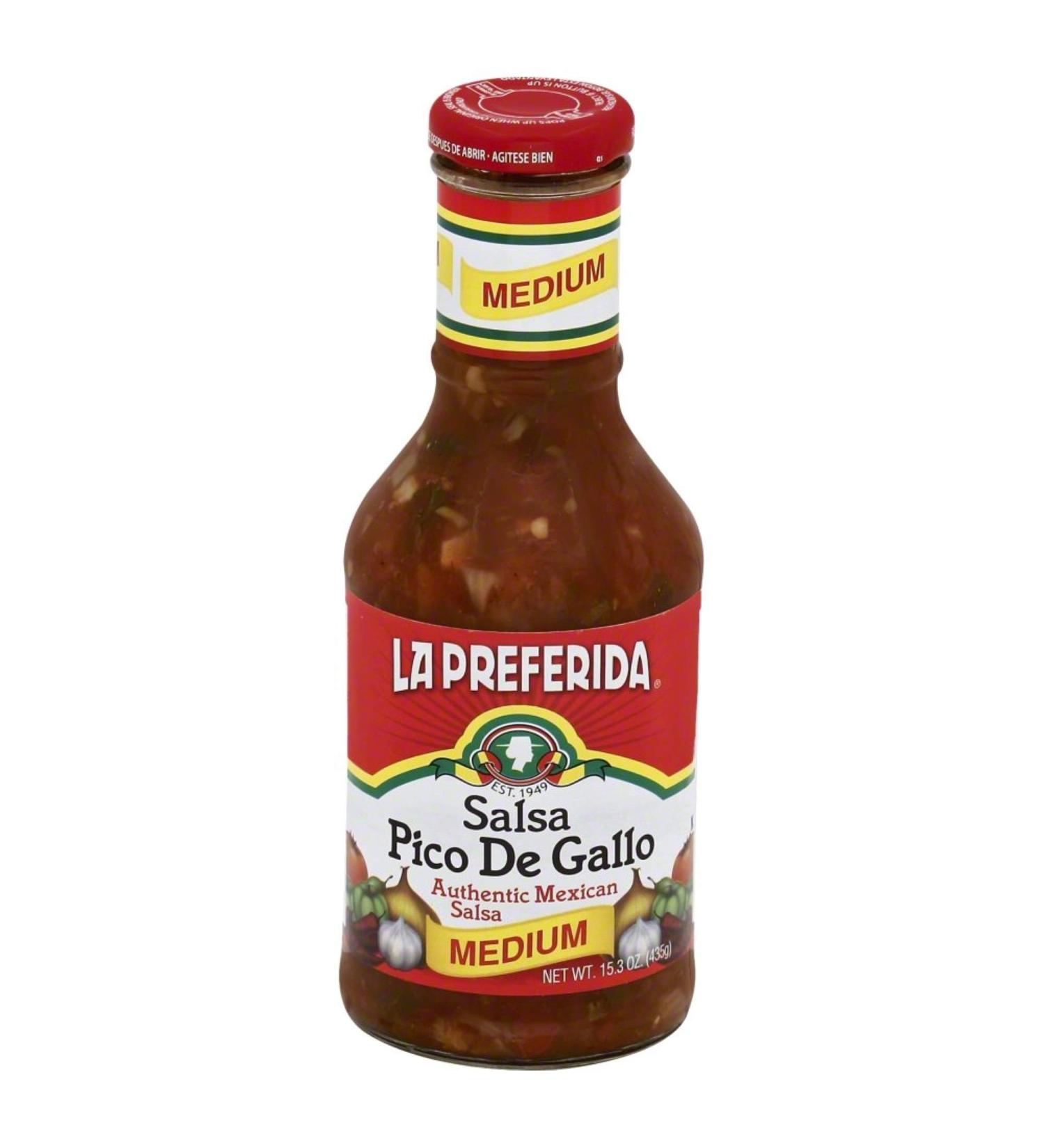 La Preferida Salsa Pico De Gallo Medium 15.3 Oz