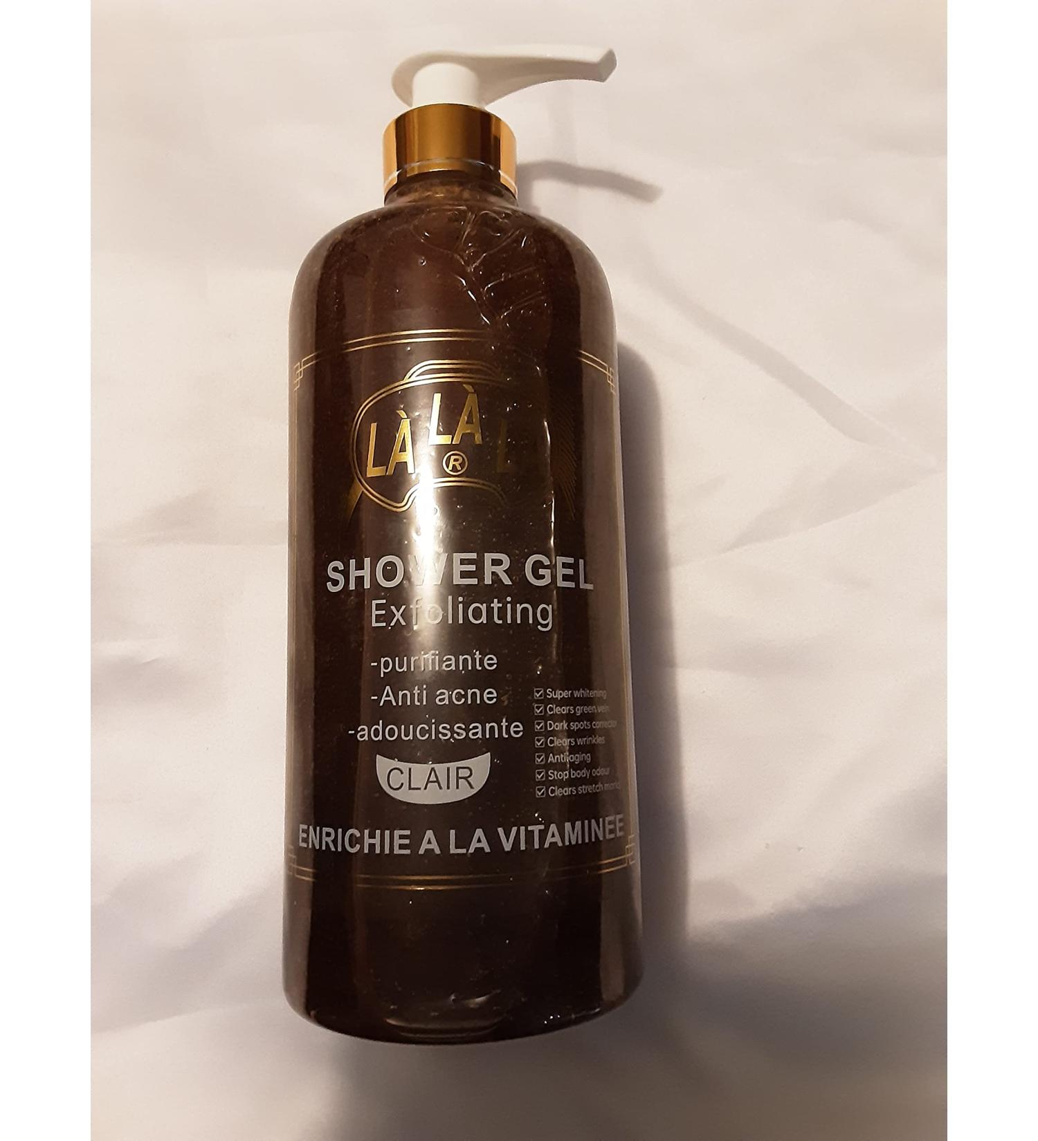 GEL DOUCHE EXFOLIANT LA LA LA 1000ml - Buy Online on GoSupps.com