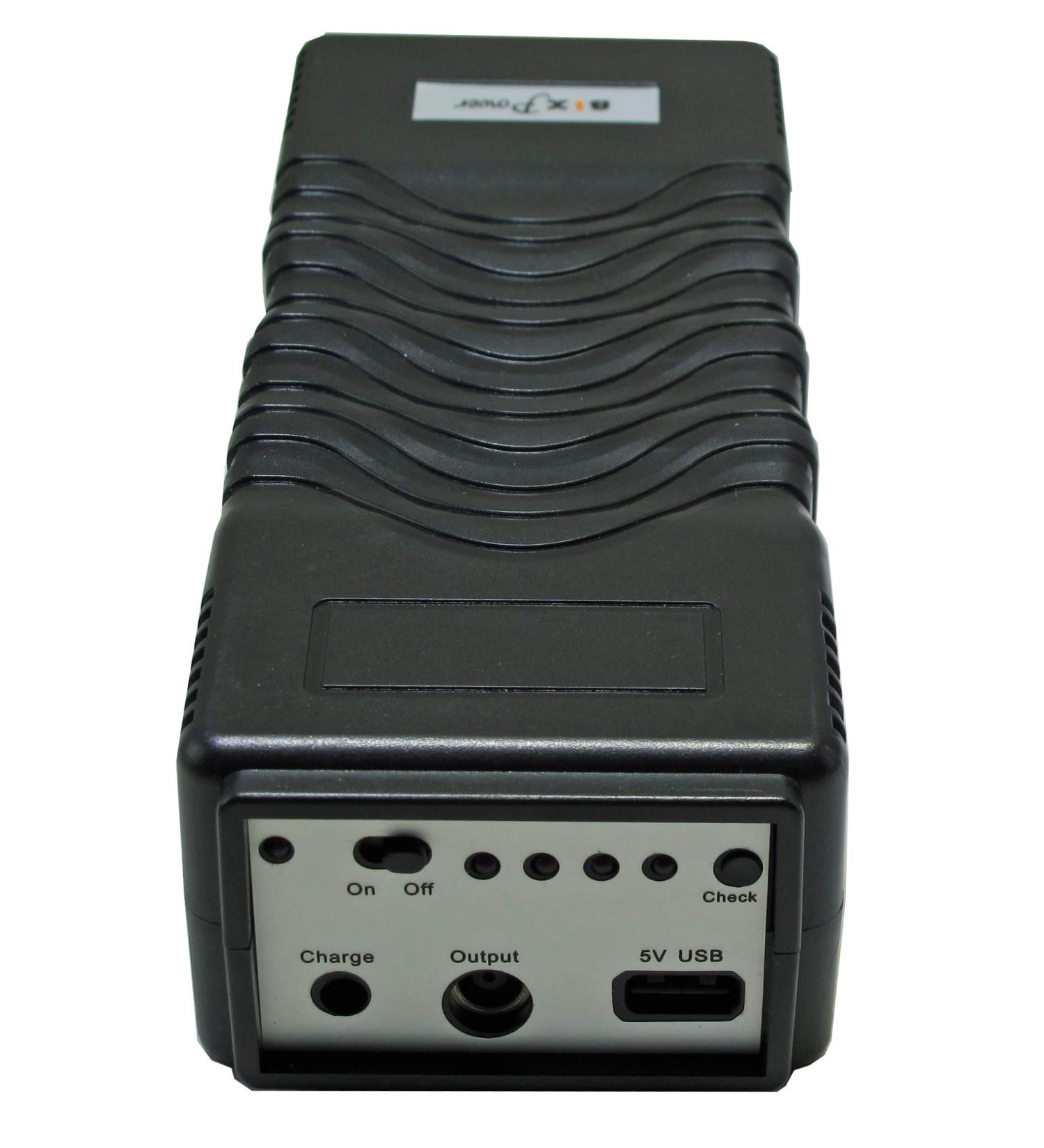 Buy BiXPower iP100-12V: 12V & 5V High Capacity Rechargeable Battery (99 Wh 27000mAh) with Mini UPS Function - International Shipping Available - Buy Online on GoSupps.com
