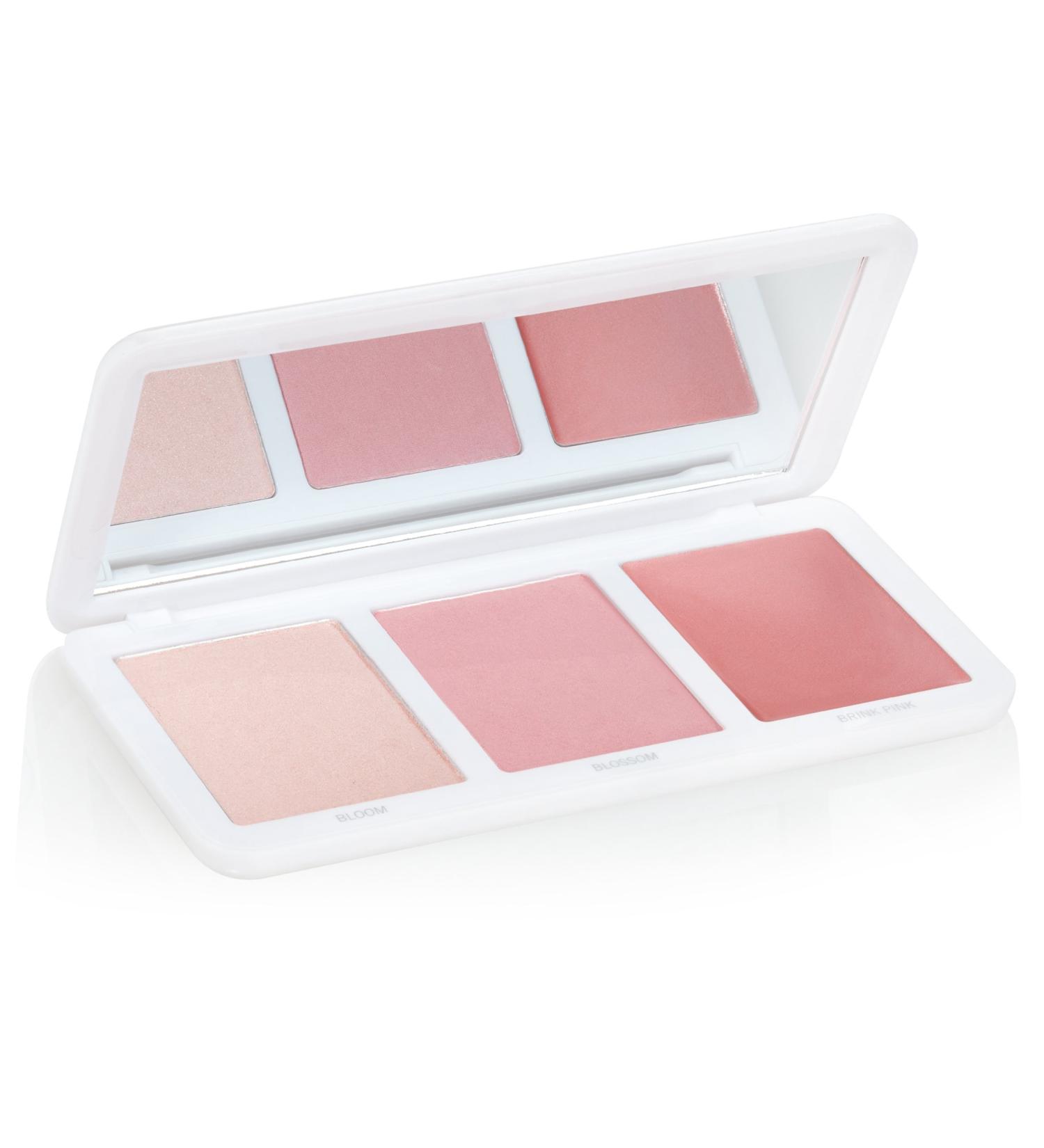 Models Own Sculpt & Glow Highlighter Palette 05 Pink Spotlight 3x .18oz