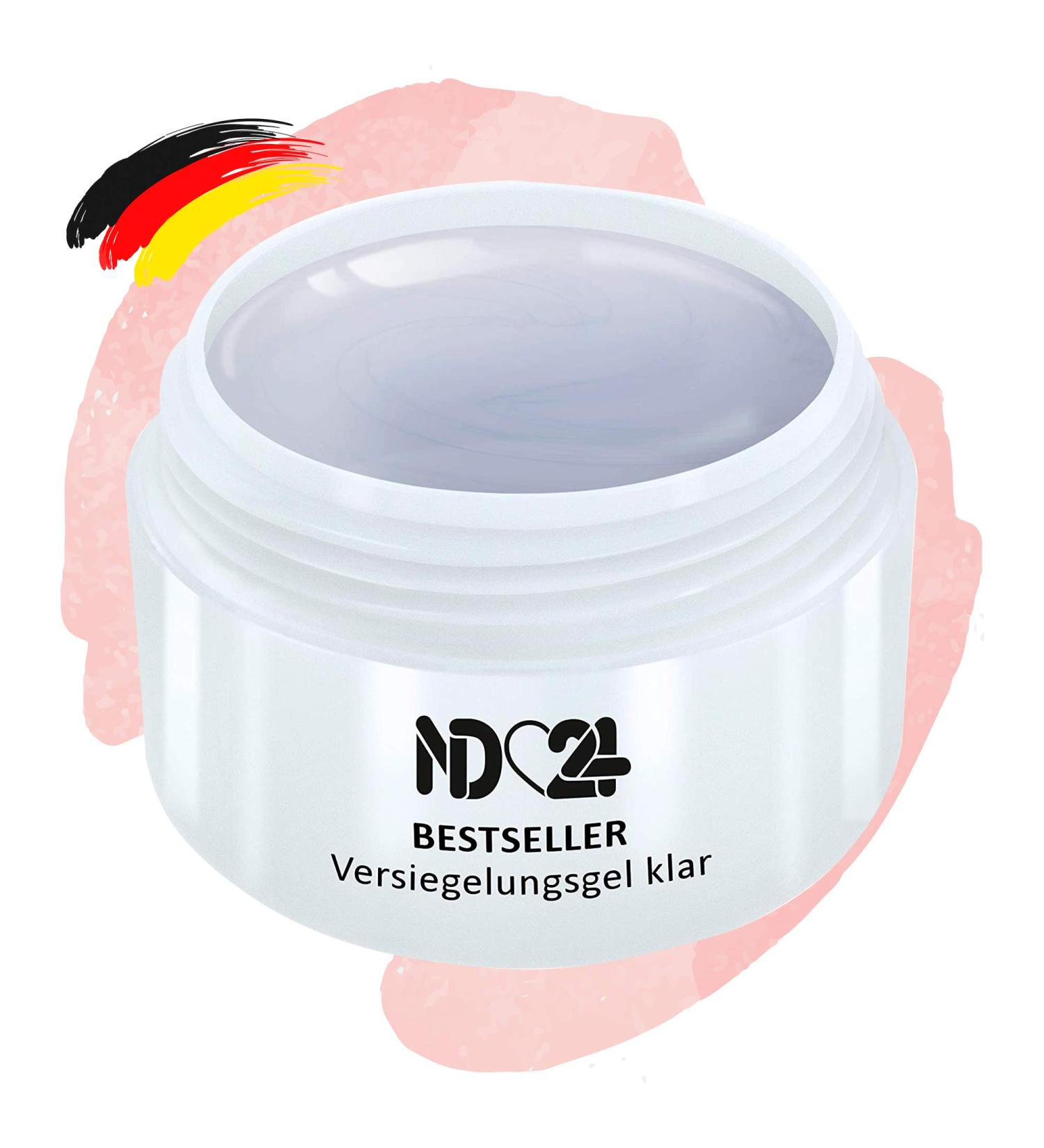 Buy Finish Sealer Gel Medium Viscosity High Gloss - UV Nail Gel (5ml) Made in Germany | Low Acid | International Shipping - Buy Online on GoSupps.com