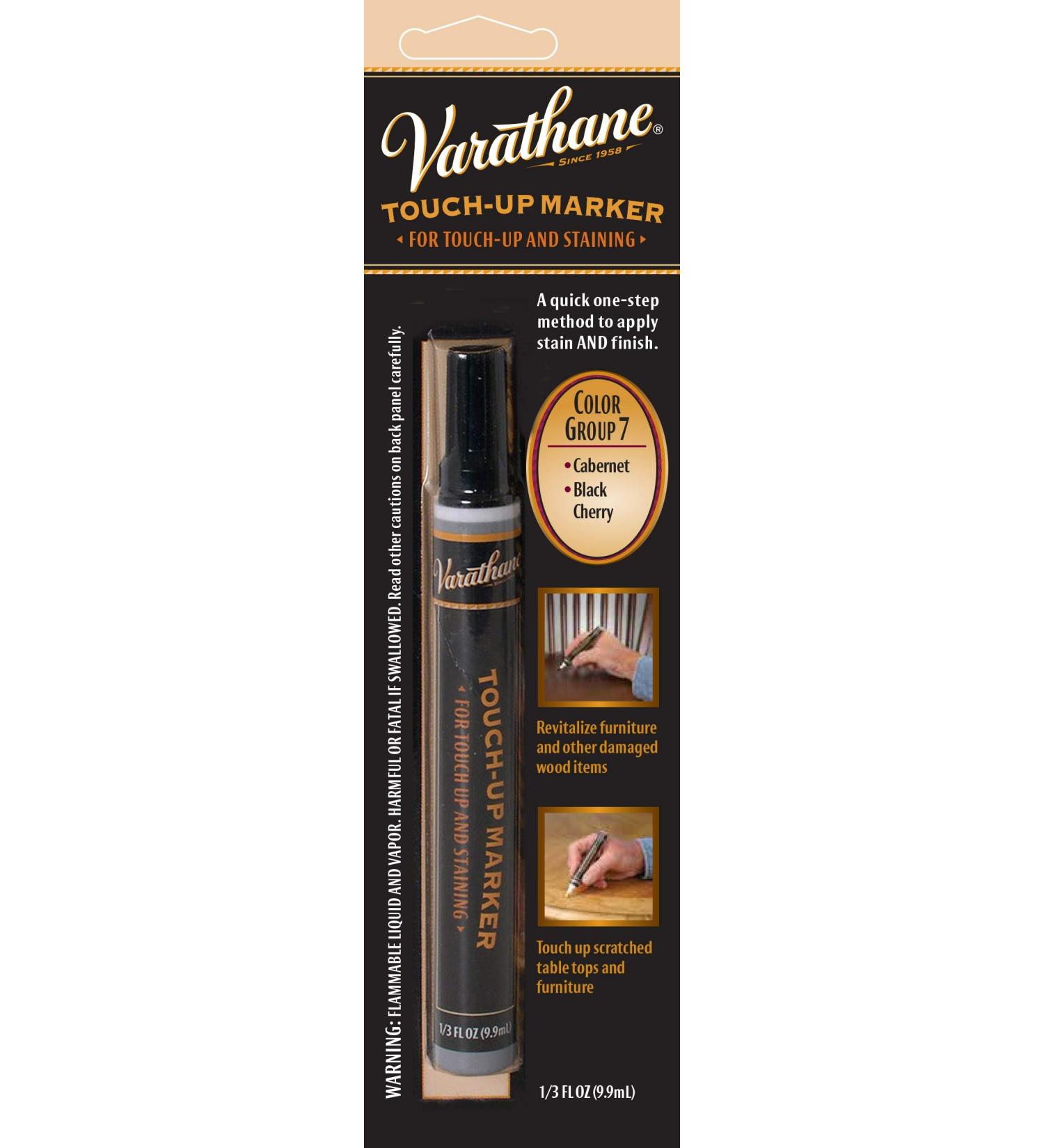 Varathane 215358 Wood Stain Touch-Up Marker For Cabernet, Black Cherry - Buy Online on GoSupps.com