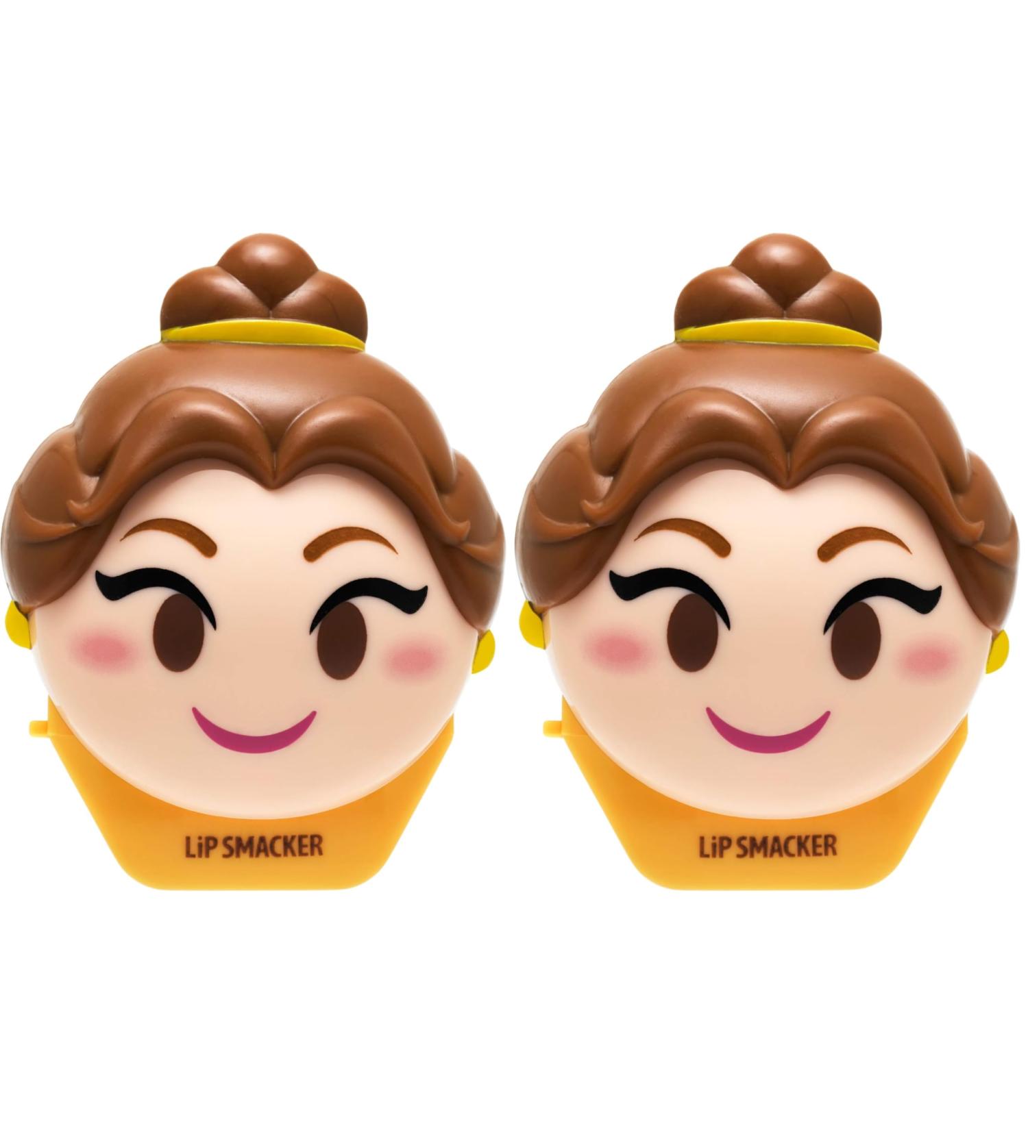Lip Smacker Disney Beauty And The Beast Belle Emoji Flavored Lip Balm Belle Last Rose Petal Clear For Kids (Pack of 2) - Buy Online on GoSupps.com
