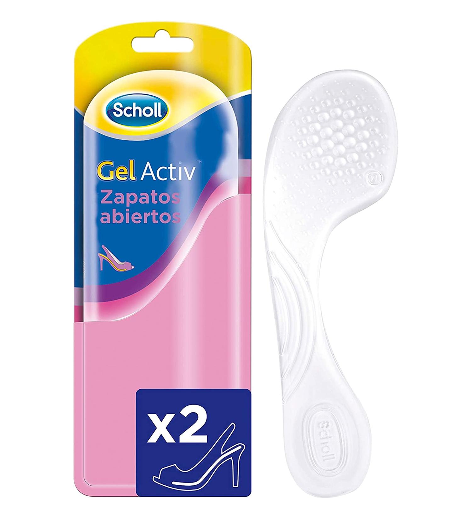 Scholl Gel Activ Women Insoles for Open Shoes - Comfortable & Supportive Footwear Inserts | International Shipping Available - Buy Online on GoSupps.com