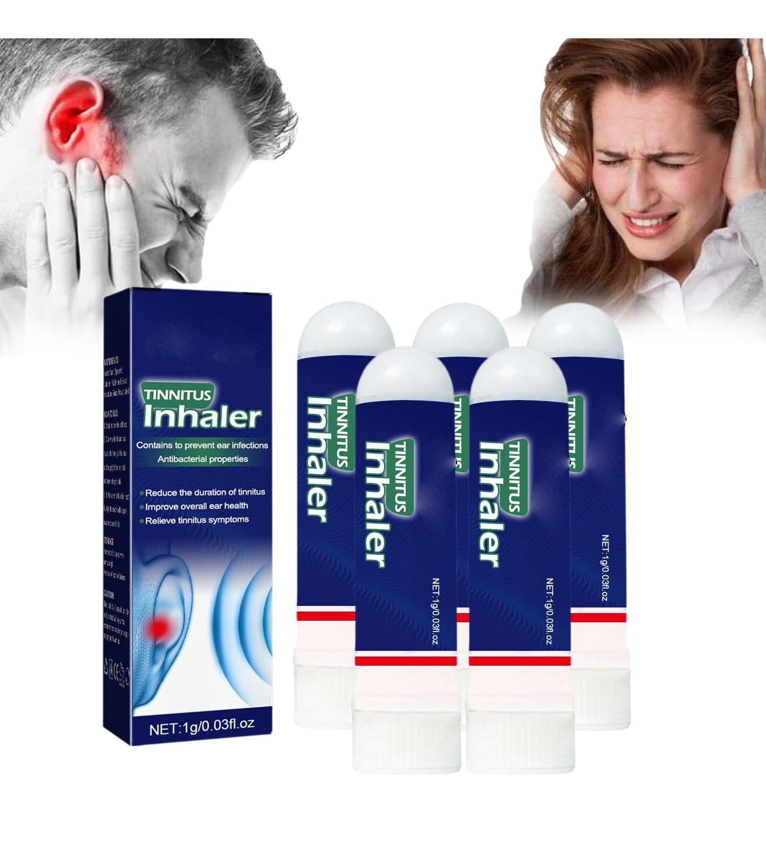 Techsilen Tinnitus Inhalator - Effective Relief for Tinnitus & Ear Discomfort (5 PCs) | Worldwide Shipping Available - Buy Online on GoSupps.com