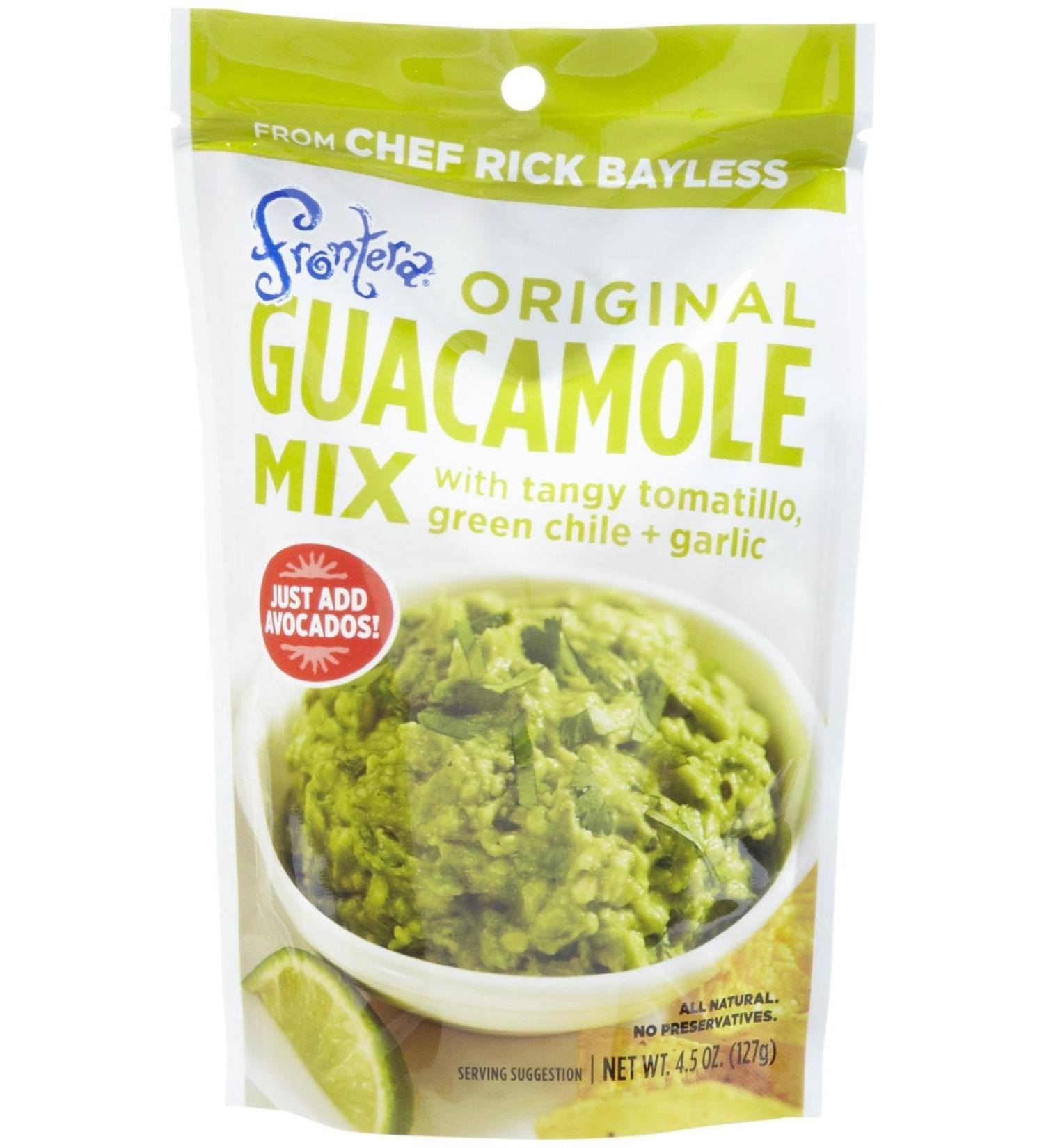 Frontera Foods Guacamole Mix, 4.5 oz Guacamole Original 4.5 Ounce (Pack of 1)