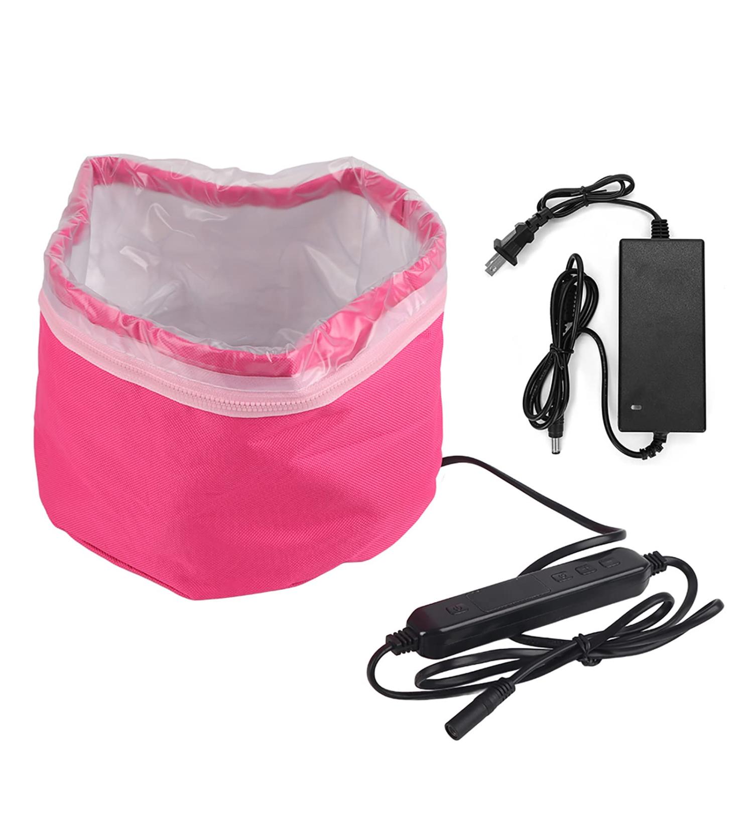 Hair Thermal Steamer Treatment Heat Cap for Deep Conditioning Electric Hair Heating Cap Hot Oil Hair Steamer Cap Hair Care Heat Cap US Plug 100-240V - Buy Online on GoSupps.com