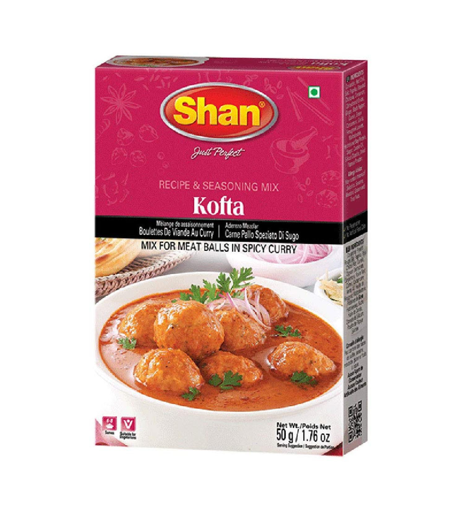 Shan Kofta 50g: Authentic Pakistani Spice Mix for Delicious Kofta Dishes - Buy Online on GoSupps.com