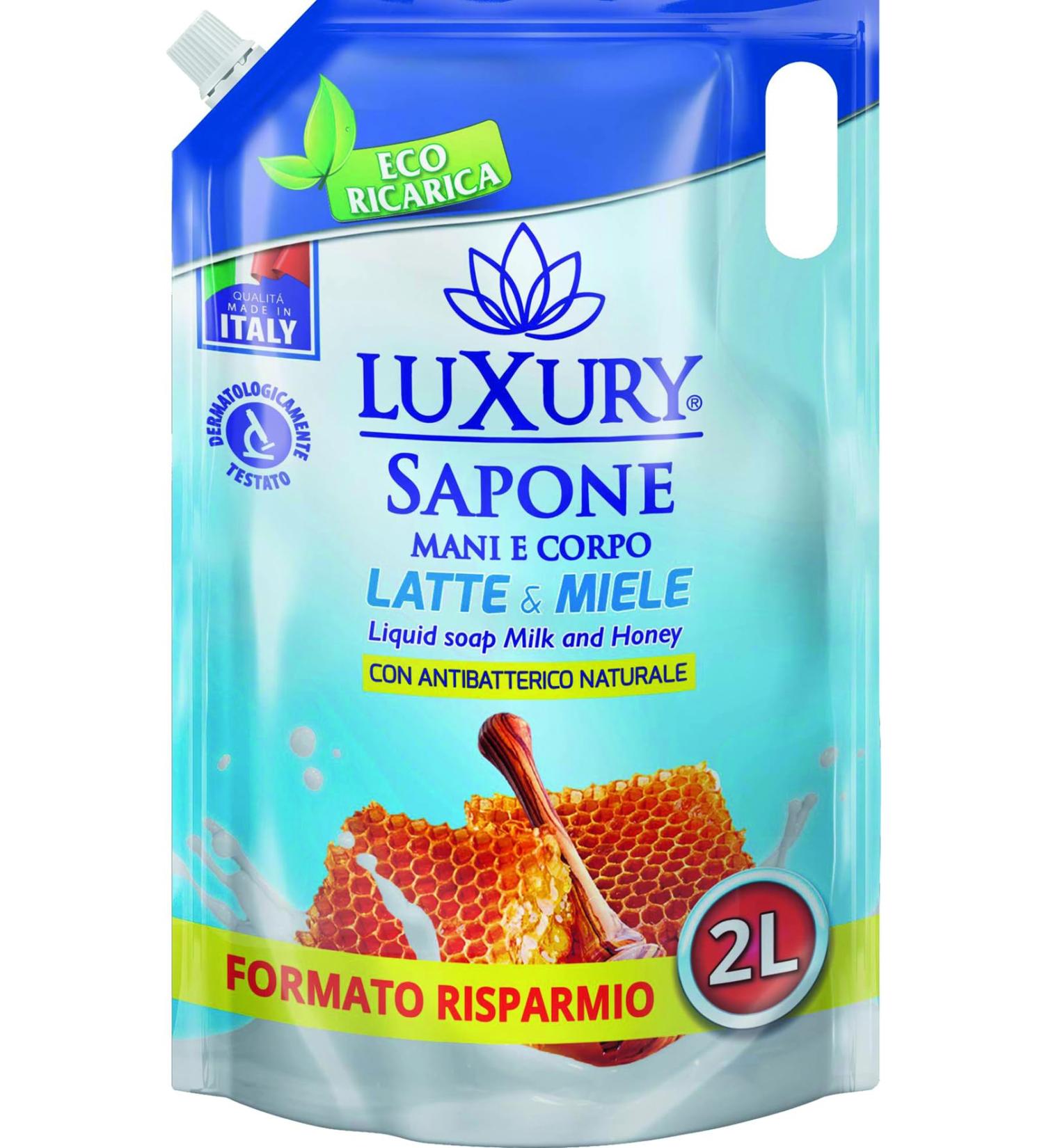 LUXURY Luxury Liquid Soap Milk & Honey 2000 ml 2000 ml