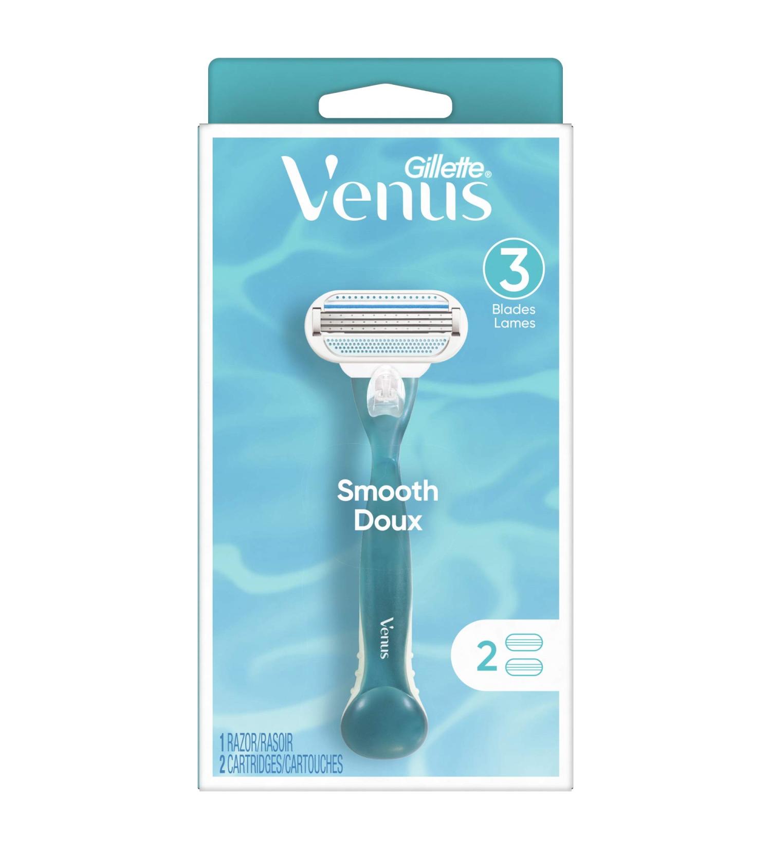 Gillette Venus Close & Clean Women's Razor - 1 Handle + 1 Refill - Buy Online on GoSupps.com